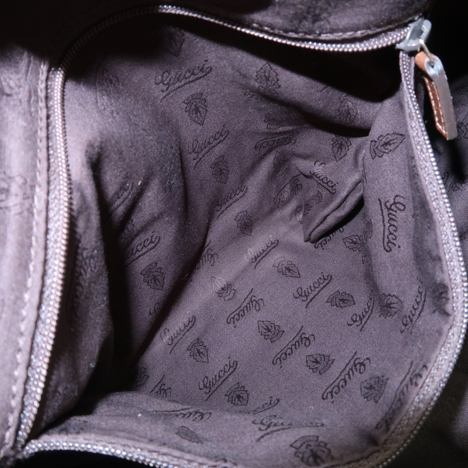 GUCCI Sukey Guccissima Leather 2Way Shoulder Bag Brown 247902