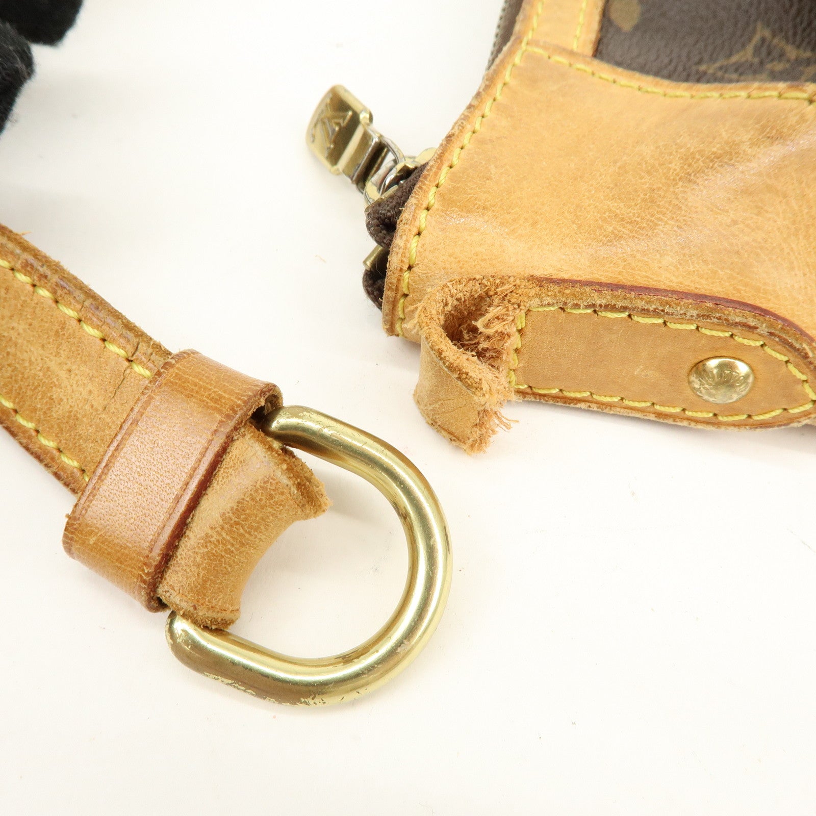 Louis Vuitton Monogram Odeon PM Shoulder Bag Brown M56390