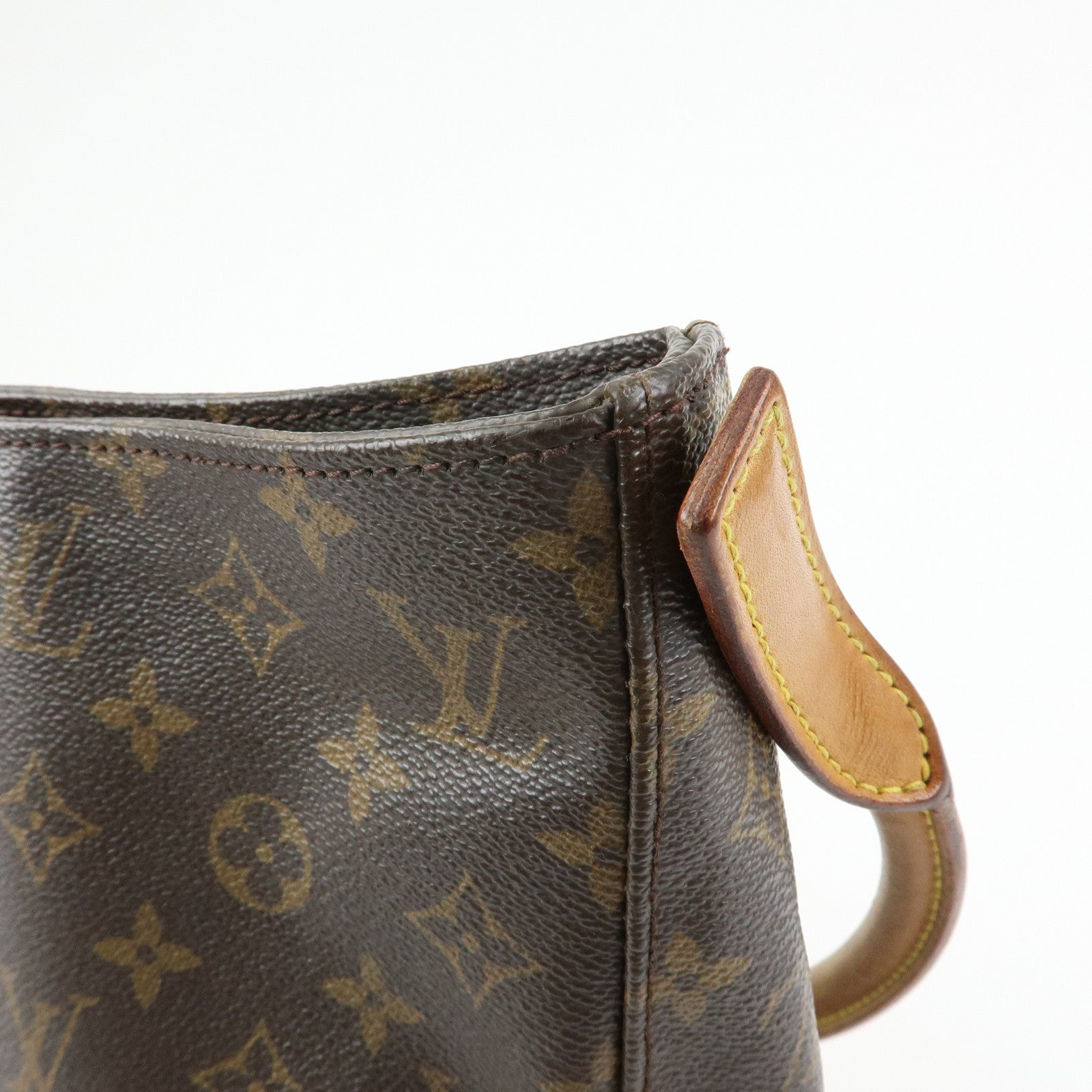 Louis Vuitton Monogram Looping GM Shoulder Bag Brown M51145