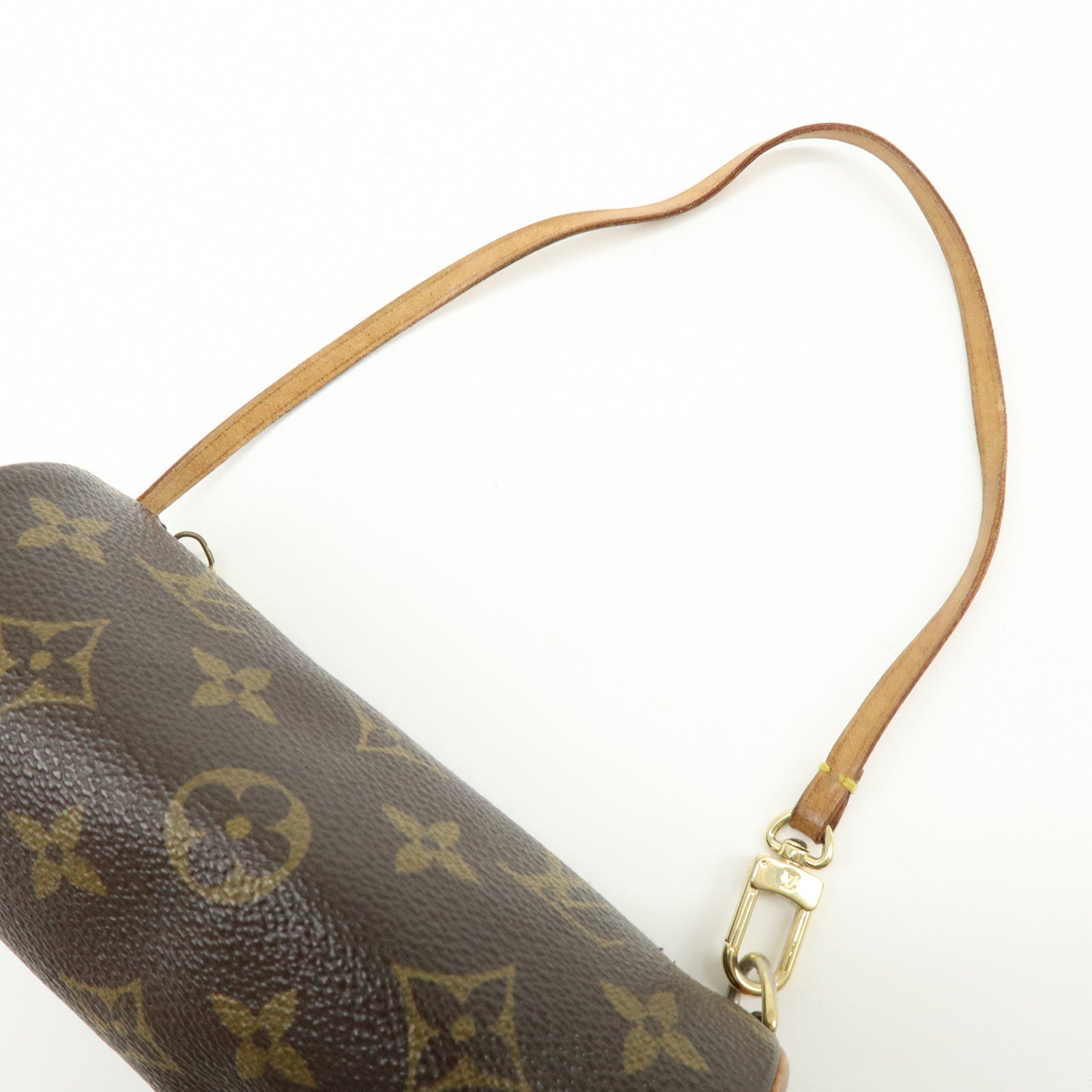 Louis Vuitton Monogram Mini Pouch for Papillon Bag Brown