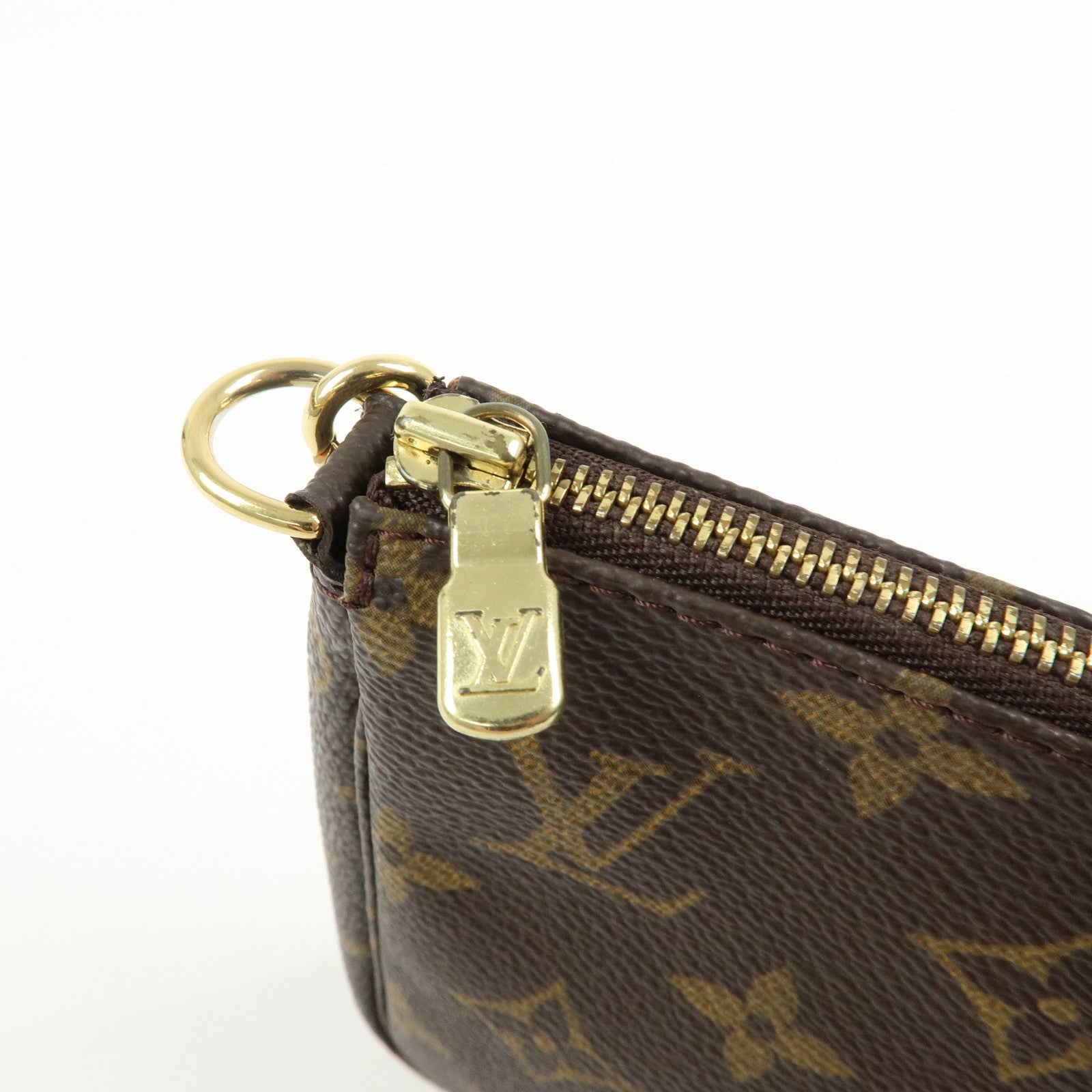 Louis Vuitton Monogram Pochette Accessoires Pouch Hand Bag M51980