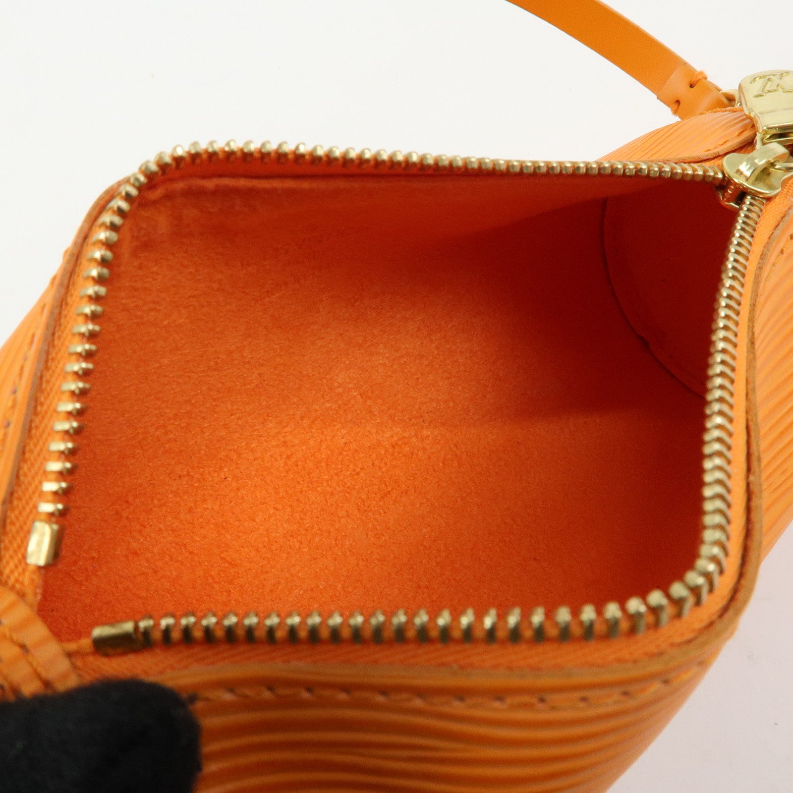 Louis Vuitton Epi Soufflot Hand Bag Mandarin Orange M5222H