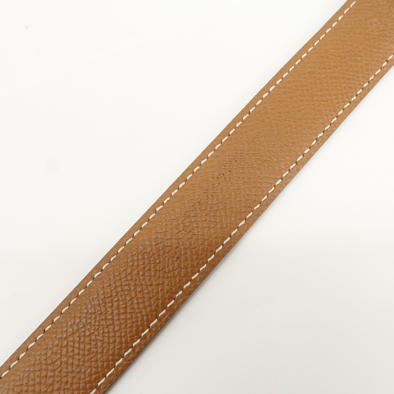HERMES H Buckle Reversible Constance Belt 65 □D Stamped Black