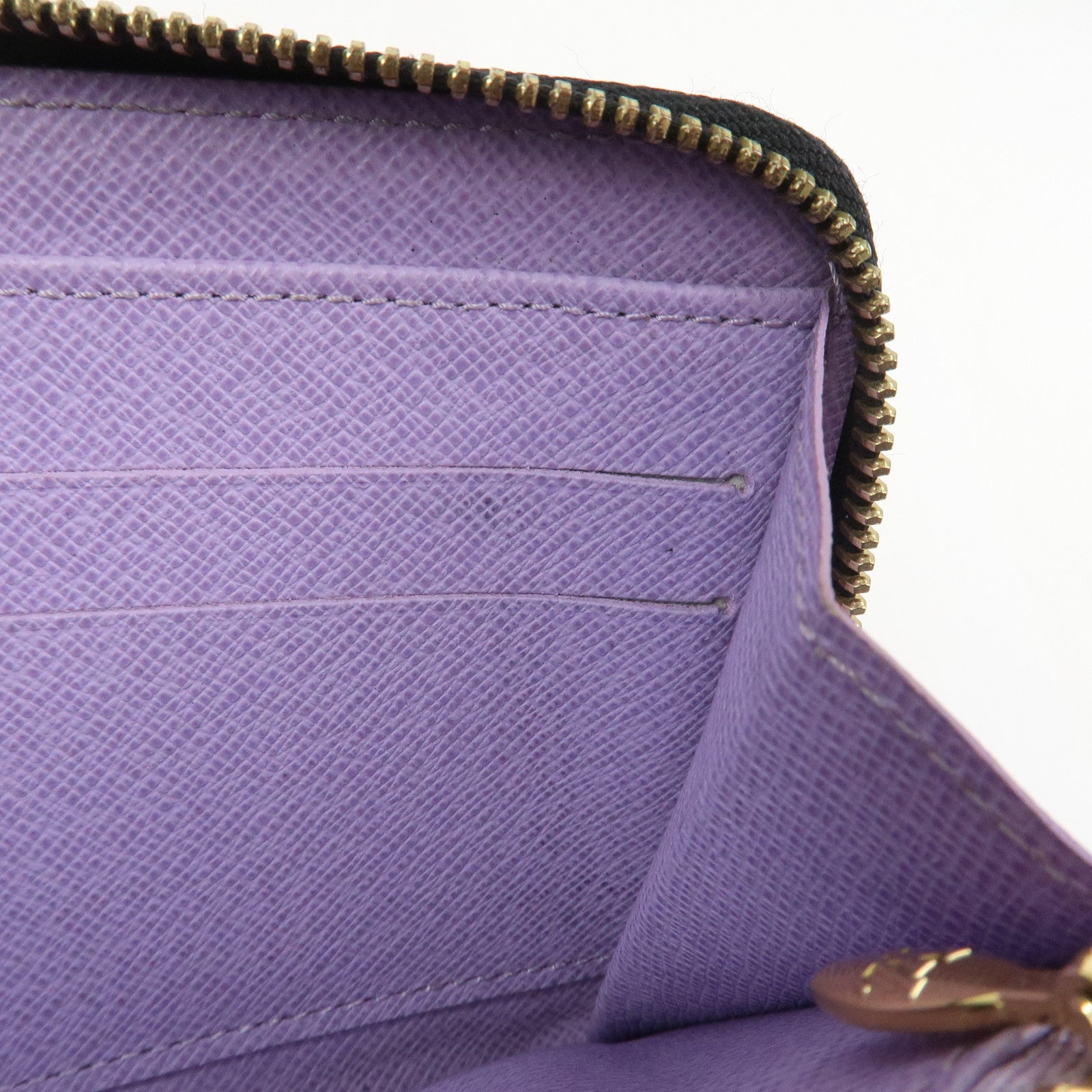 Louis Vuitton Monogram Multi Color Zippy Wallet Violet M60275
