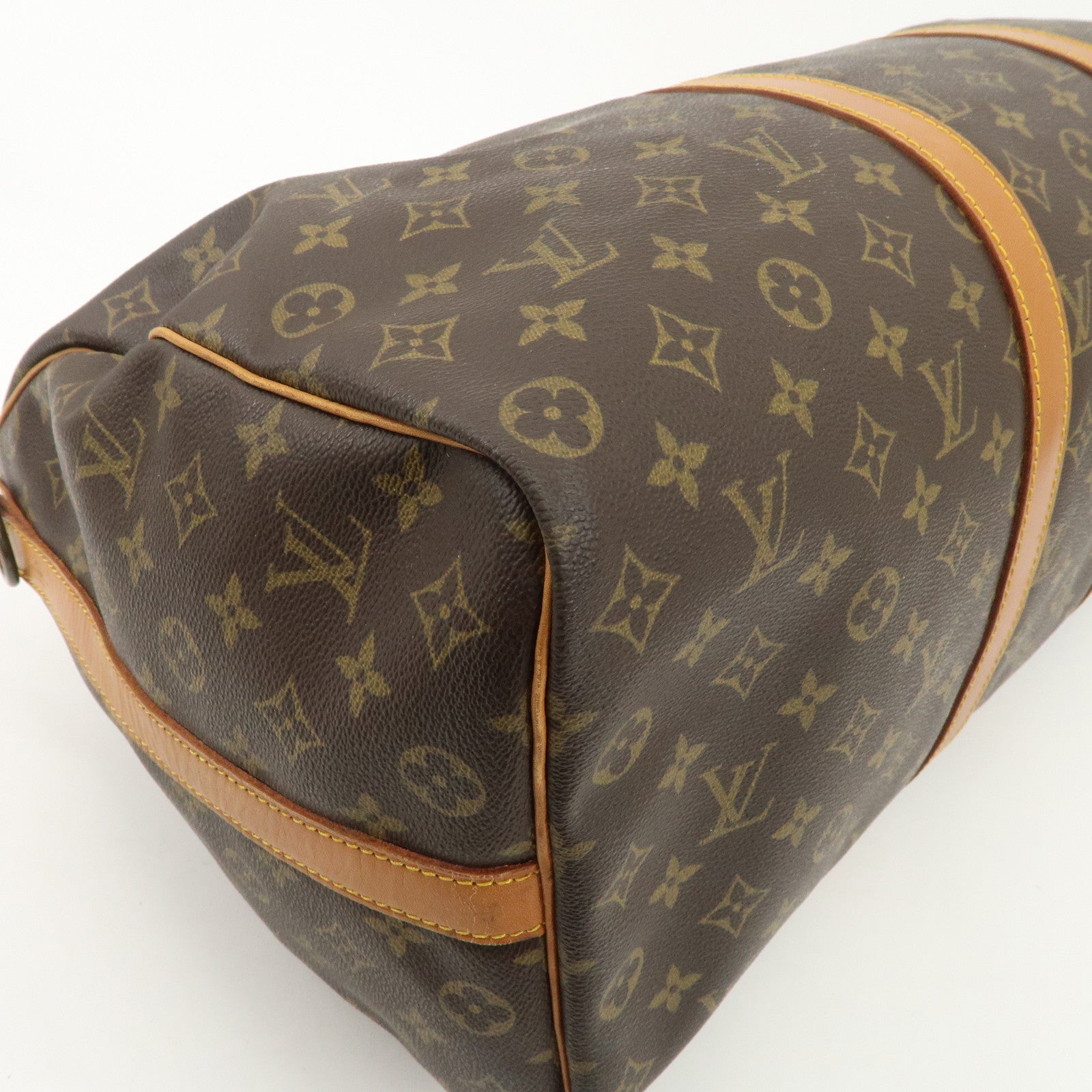 Louis Vuitton Monogram Keep All 50 Bandouliere Boston Bag M41416