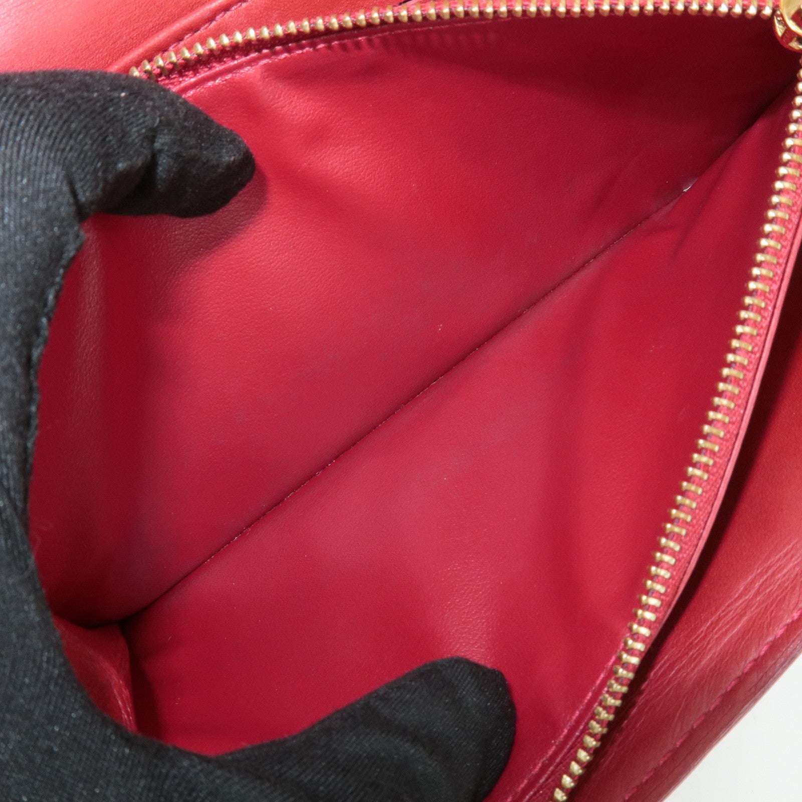 Louis Vuitton Monogram Vernis Leather Wallet Pomme d'Amour M93530 Used