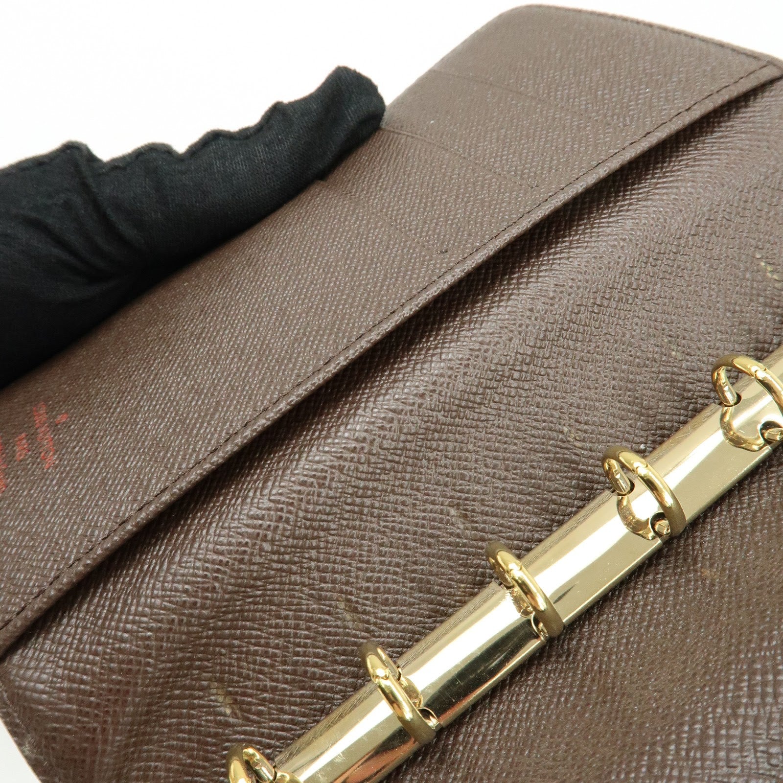 Louis Vuitton Damier Agenda PM Planner Cover Brown R20700