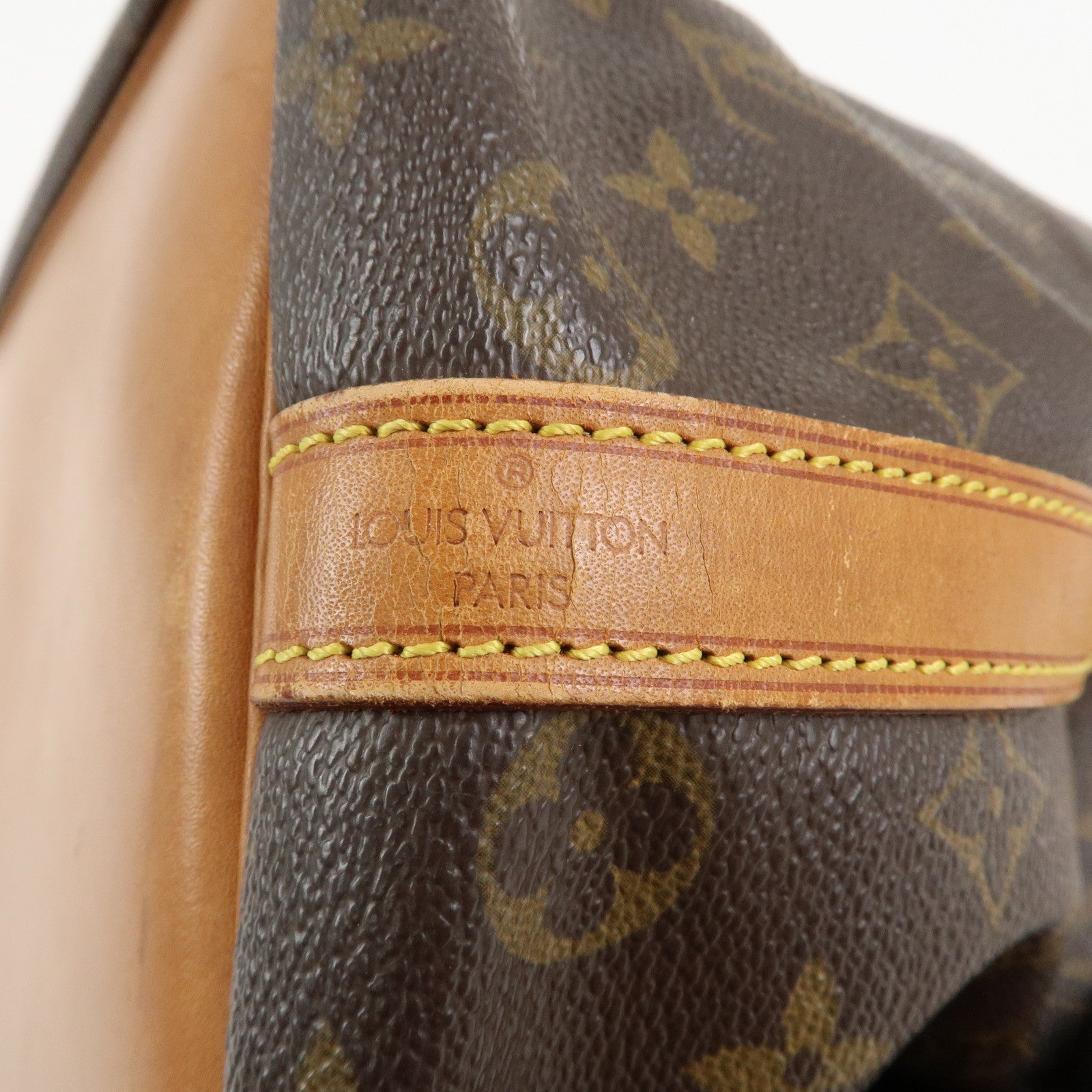 Louis Vuitton Monogram Petit Noe Shoulder Bag Brown M42226