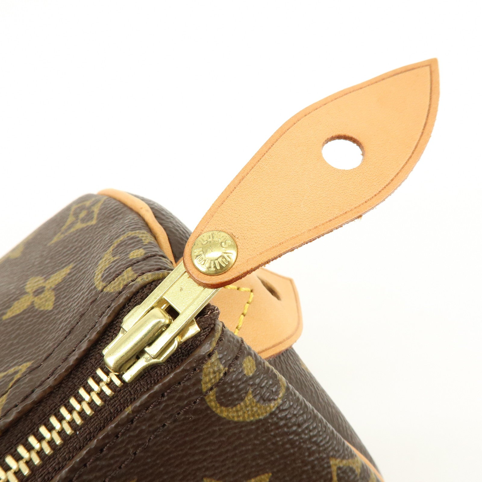 Louis Vuitton Monogram Speedy 25 Boston Bag Hand Bag Brown M41528