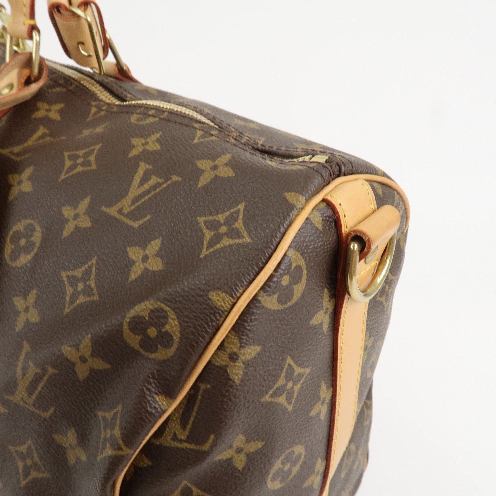 Louis Vuitton Monogram Keep All 50 Bandouliere Boston Bag M41416