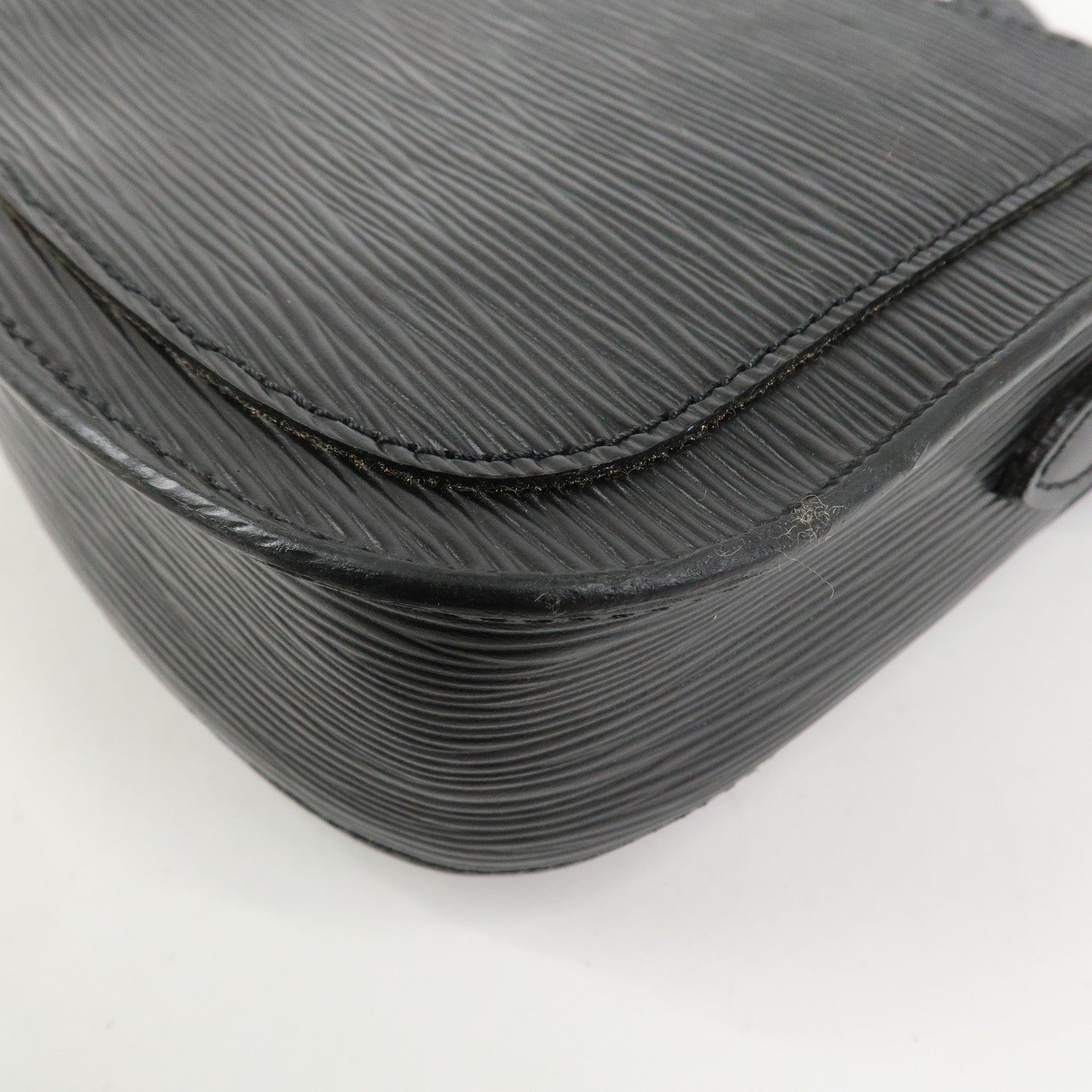 Louis Vuitton Epi Mini Saint Cloud Shoulder Bag Noir Black M52212
