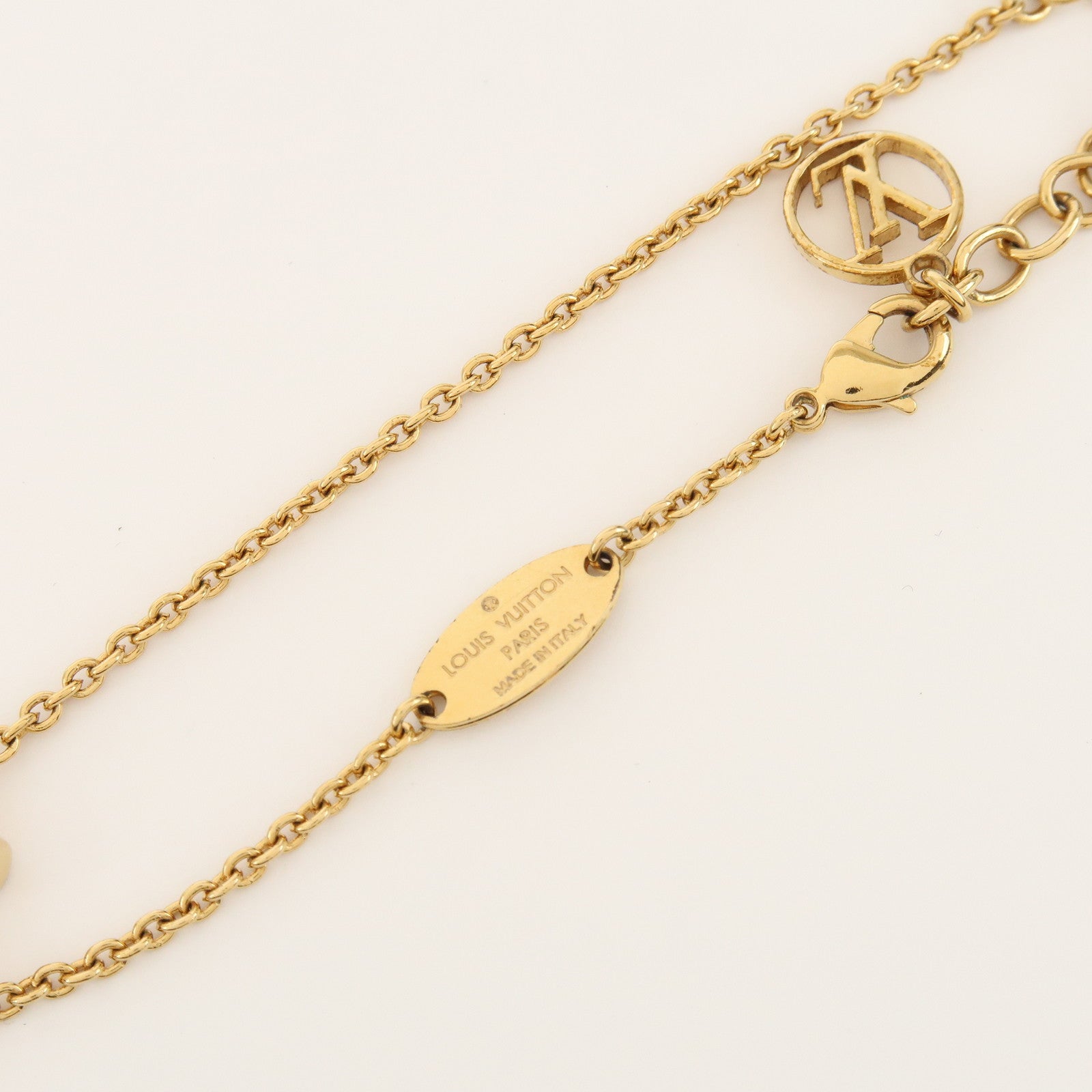 Louis Vuitton LV＆ME M Metal Bracelet Gold M67170