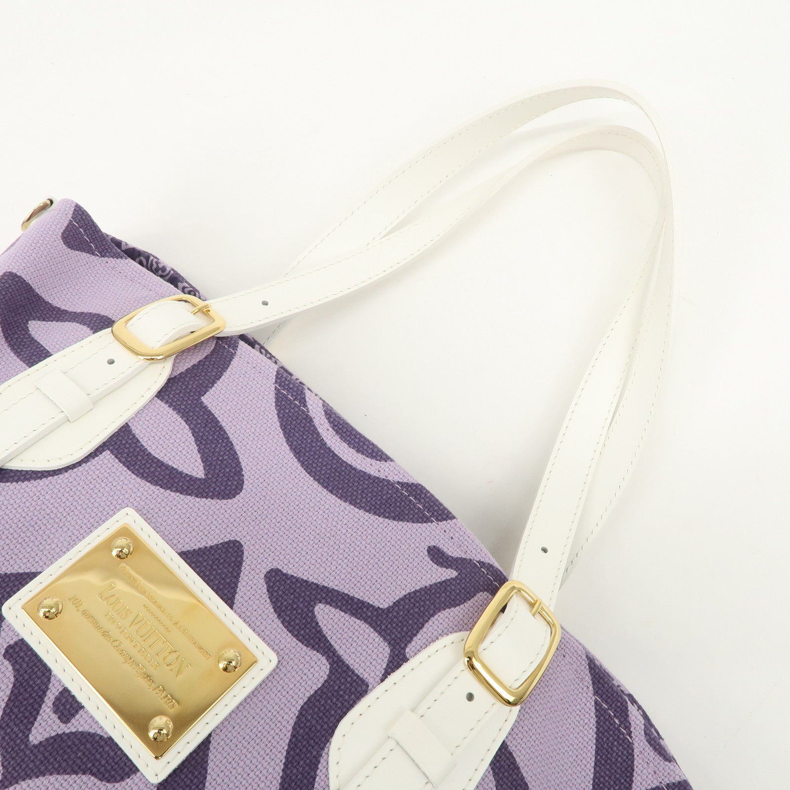 Louis Vuitton Cruise Line Canvas Tahitienne PM Tote Bag M95680