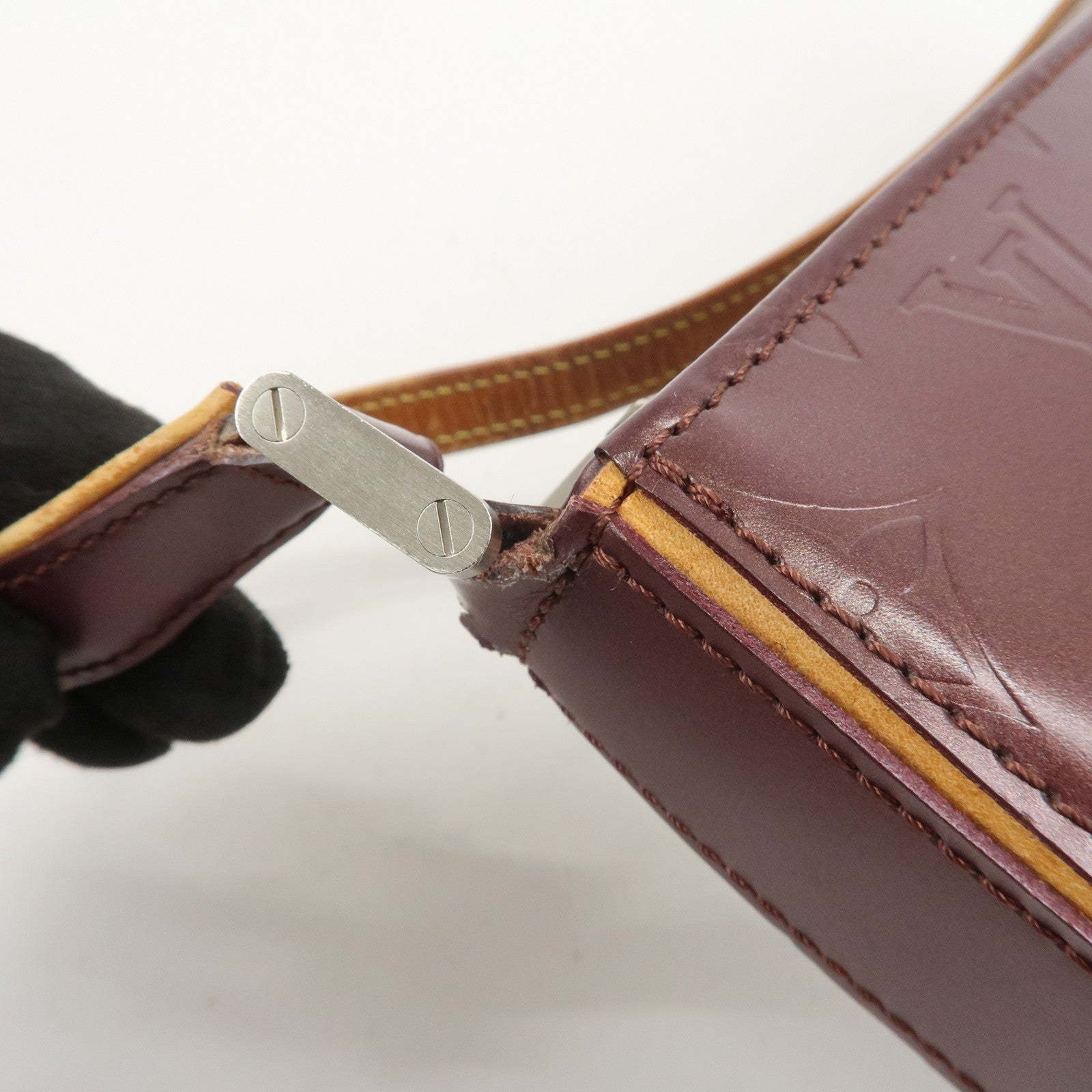 Louis Vuitton Monogram Matte Fowler Shoulder Bag Violet M55146