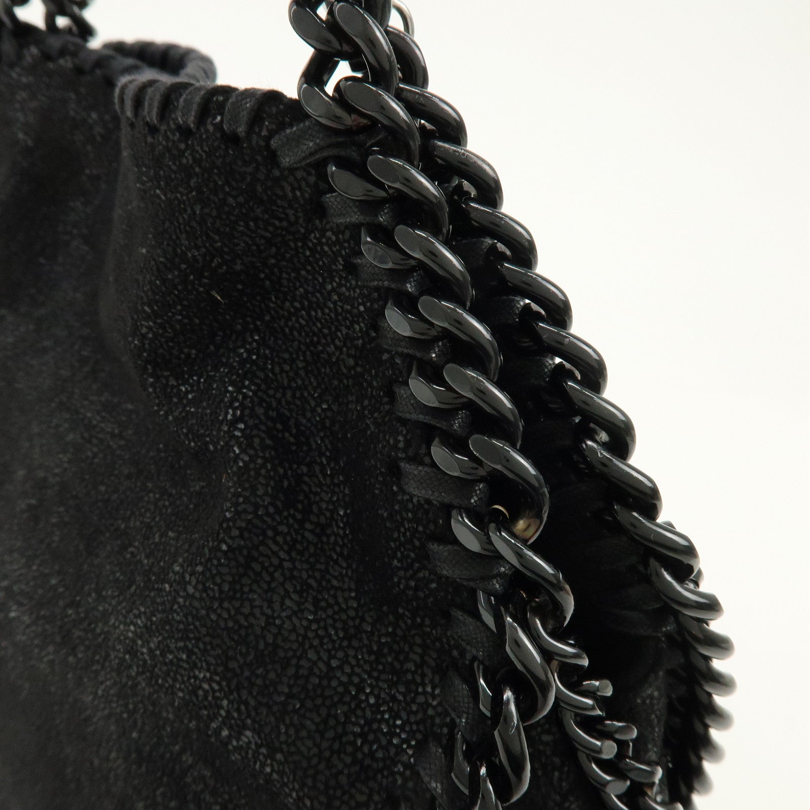 STELLA MCCARTNEY Falabella 2Way Bag Shoulder Bag Hand Bag Black