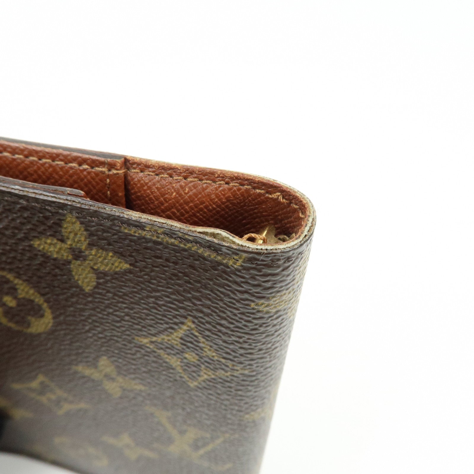 Louis Vuitton Monogram Agenda PM Planner Cover Brown R20005