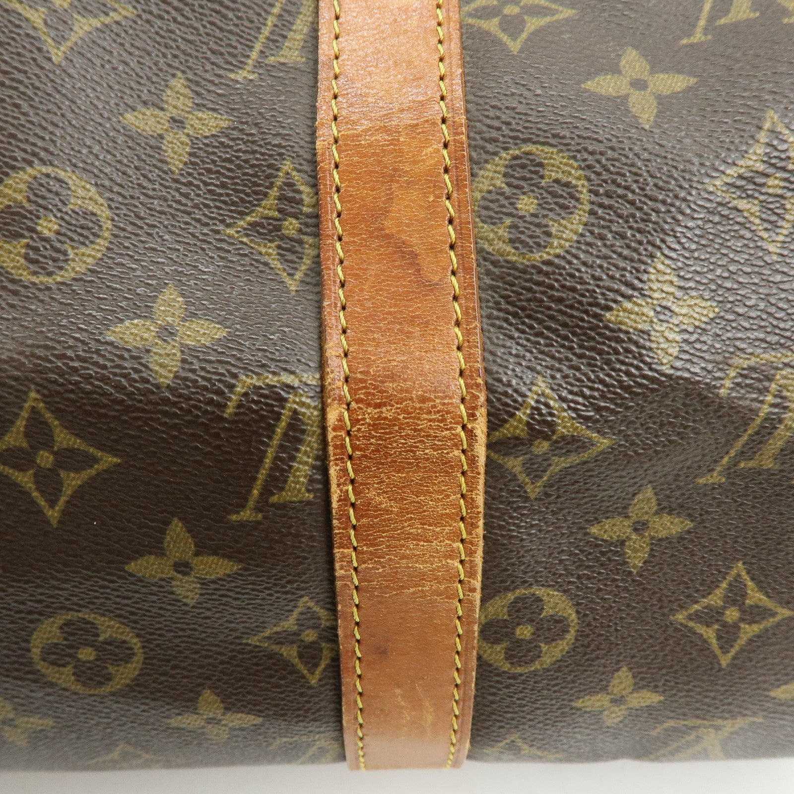 Louis Vuitton Monogram Keep All Bandouliere 45 Boston Bag M41418