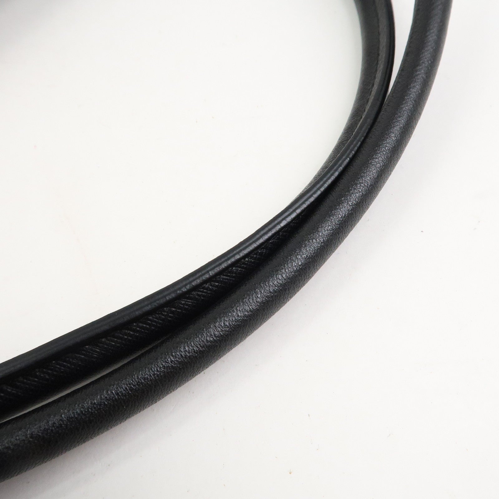 Ferragamo Gancini Logo Unborn Calf Leather Shoulder Bag Brown