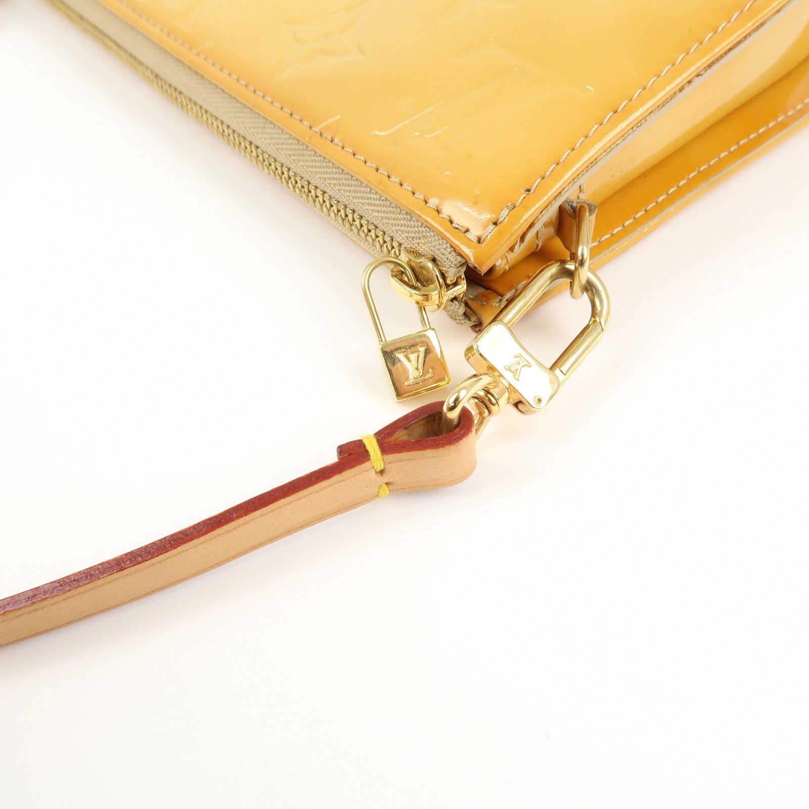 Louis Vuitton Monogram Vernis Lexington Accessoires Hand Bag M91010 Used