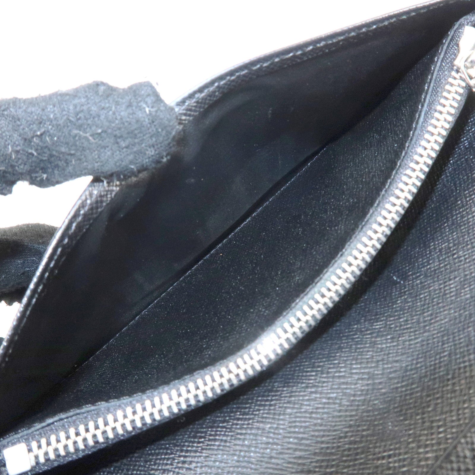 Louis Vuitton Damier Portefeuille Brazza Long Wallet N62665 Used