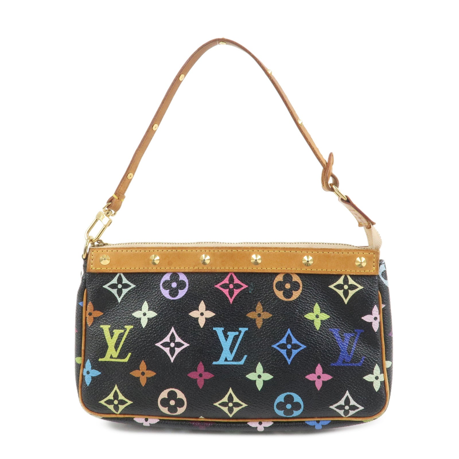 Louis Vuitton Monogram Multicolor Pochette Accessoires Noir M92648