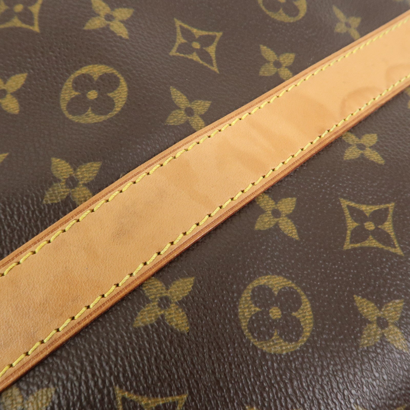 Louis Vuitton Monogram Keep All Bandouliere 55 Boston Bag M41414