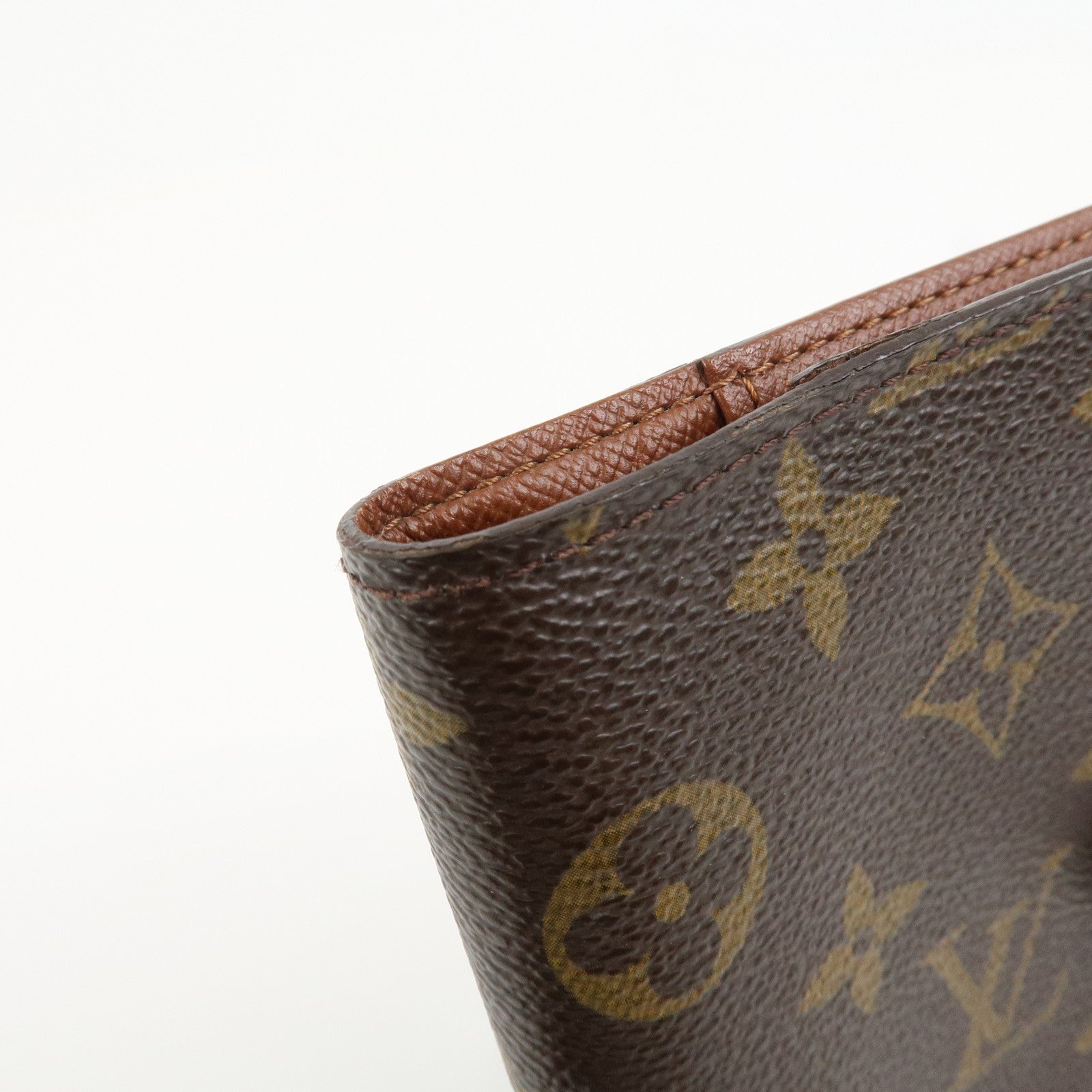Louis Vuitton Monogram Canvas Agenda PM Planner Cover Brown R20005