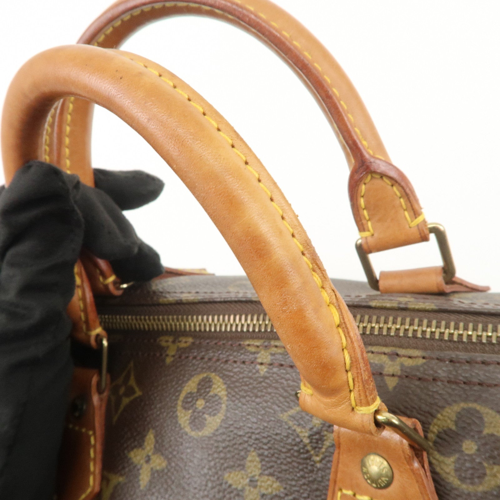Louis Vuitton Monogram Speedy 30 Boston Bag Hand Bag Brown M41526
