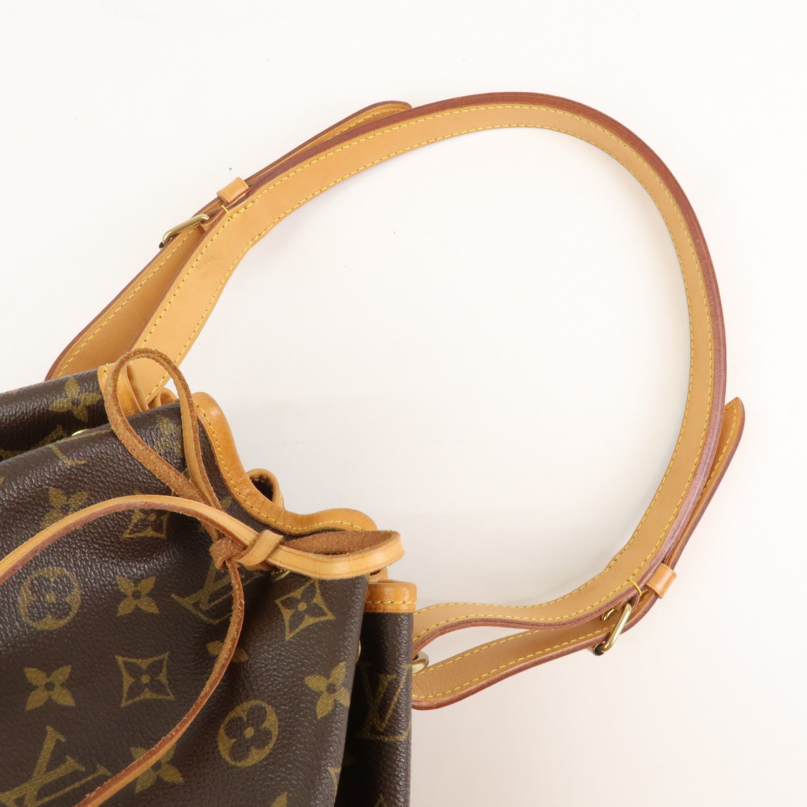 Louis Vuitton Monogram Petit Noe Shoulder Bag Brown M42226