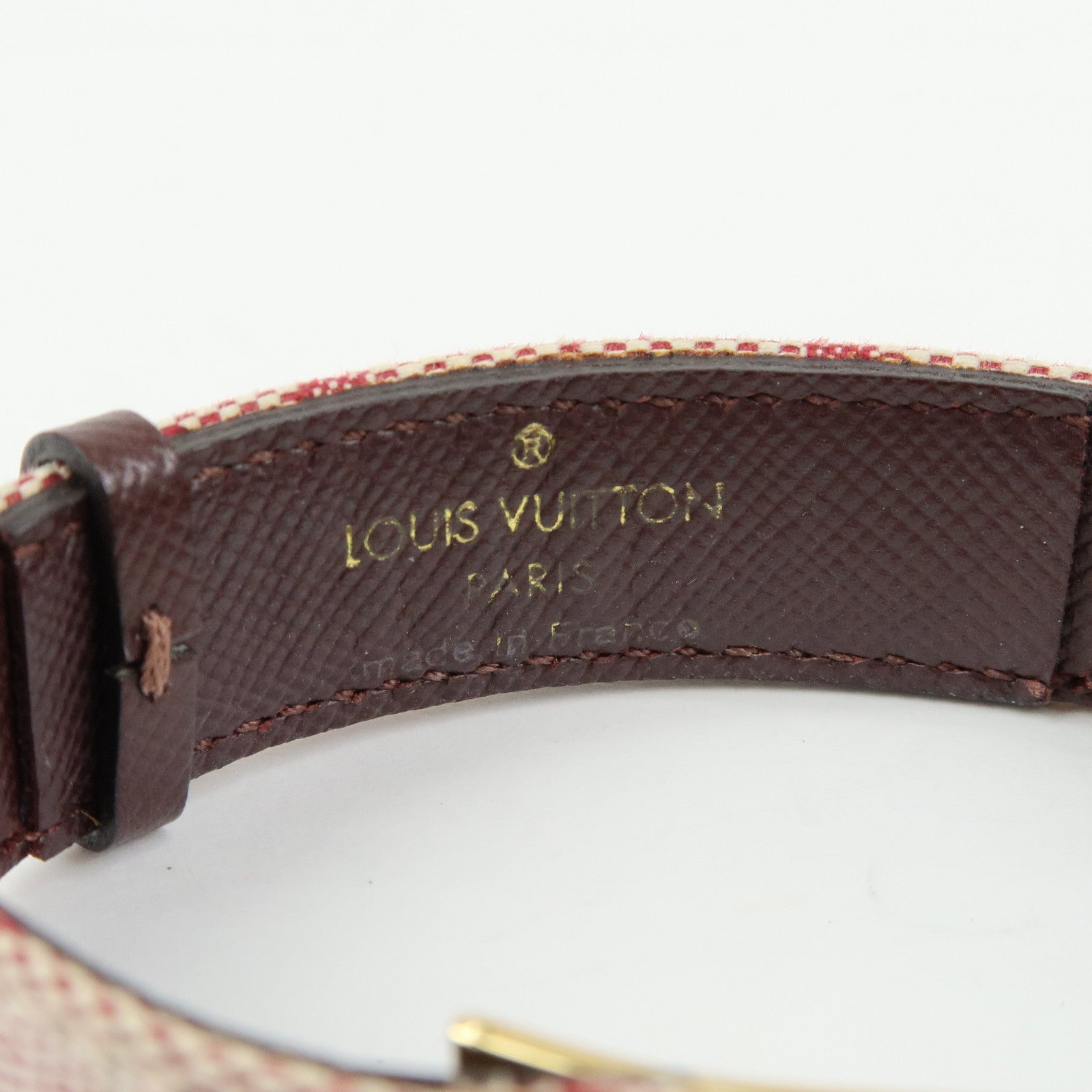 Louis Vuitton Monogram Mini Bracelet Voeu Good Luck Cerise M64542