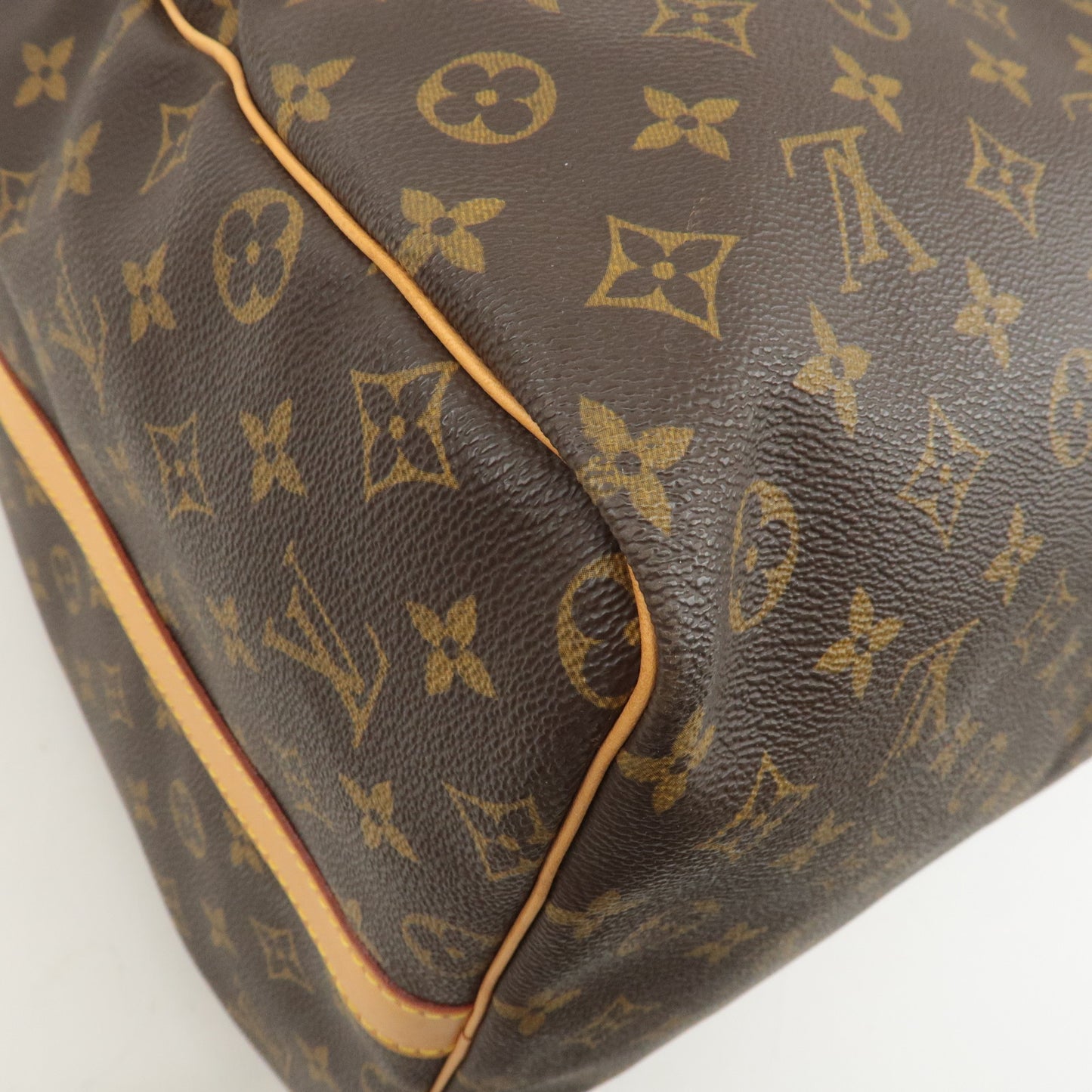 Louis Vuitton Monogram Keep All Bandouliere 60 Bag Brown M41412