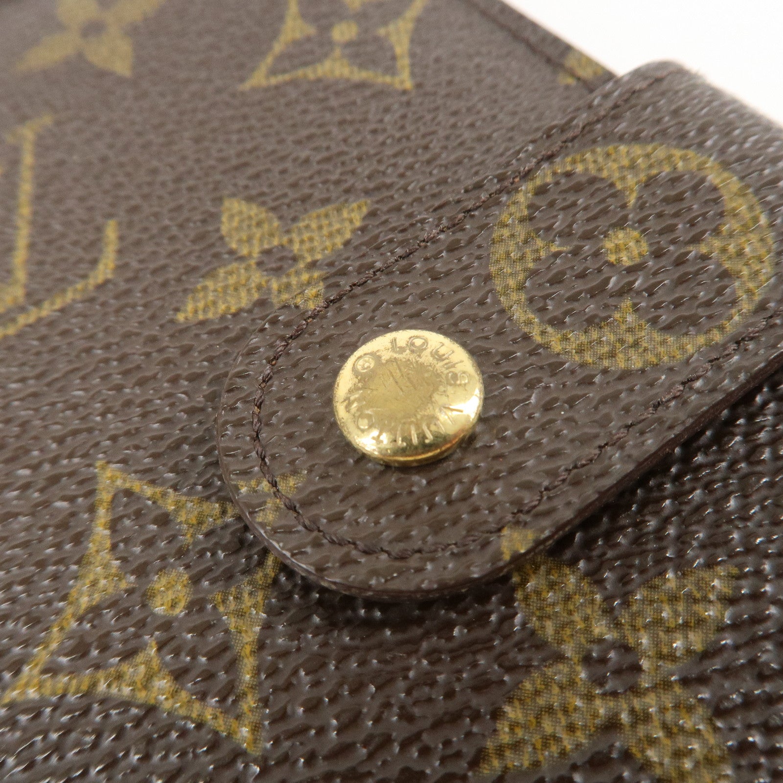 Louis Vuitton Monogram Porte Papier Zip Bi-fold Wallet M61207