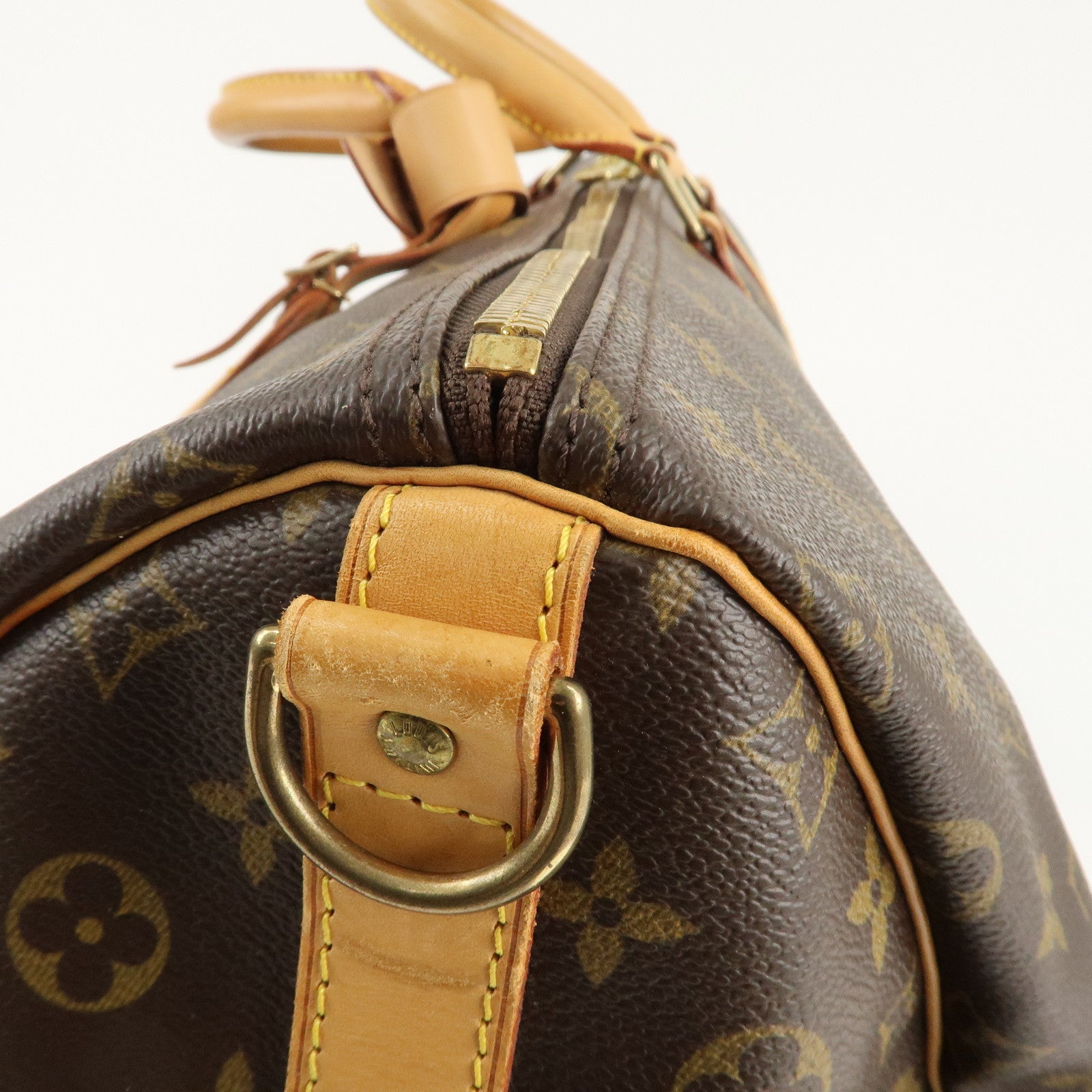 Louis Vuitton Monogram Keep All Bandouliere 55 Boston Bag M41414