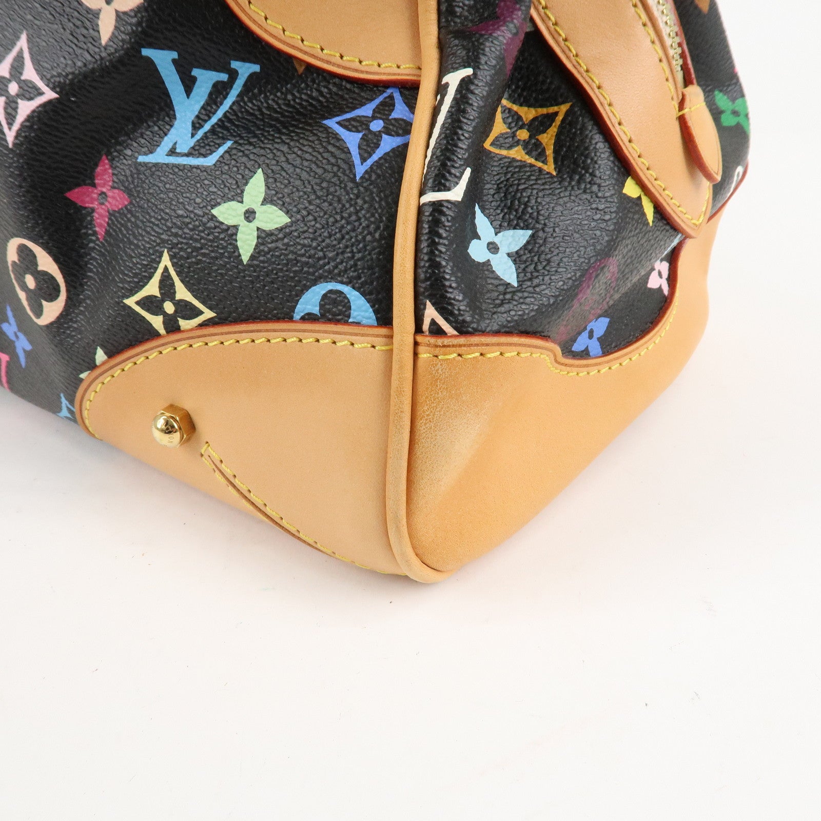 Louis Vuitton Monogram Multi Color Claudia Hand Bag M40194