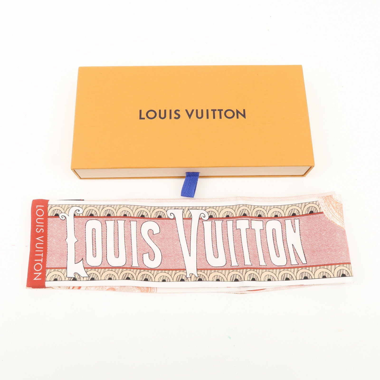 Louis Vuitton Bandeau Malle Merveilleuse Scarf Rose M77184 Used