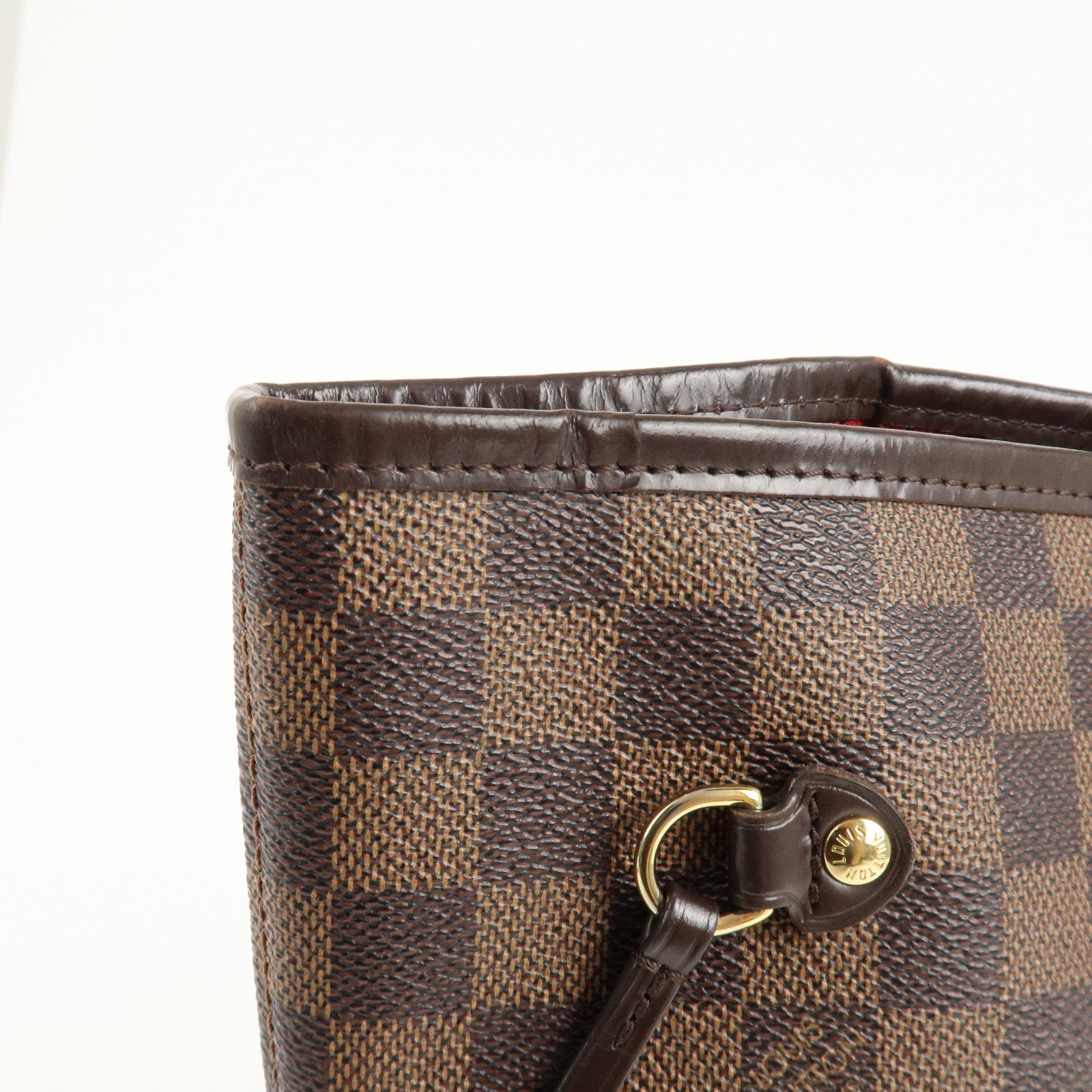 Louis Vuitton Damier Ebene Neverfull MM Tote Bag N41358