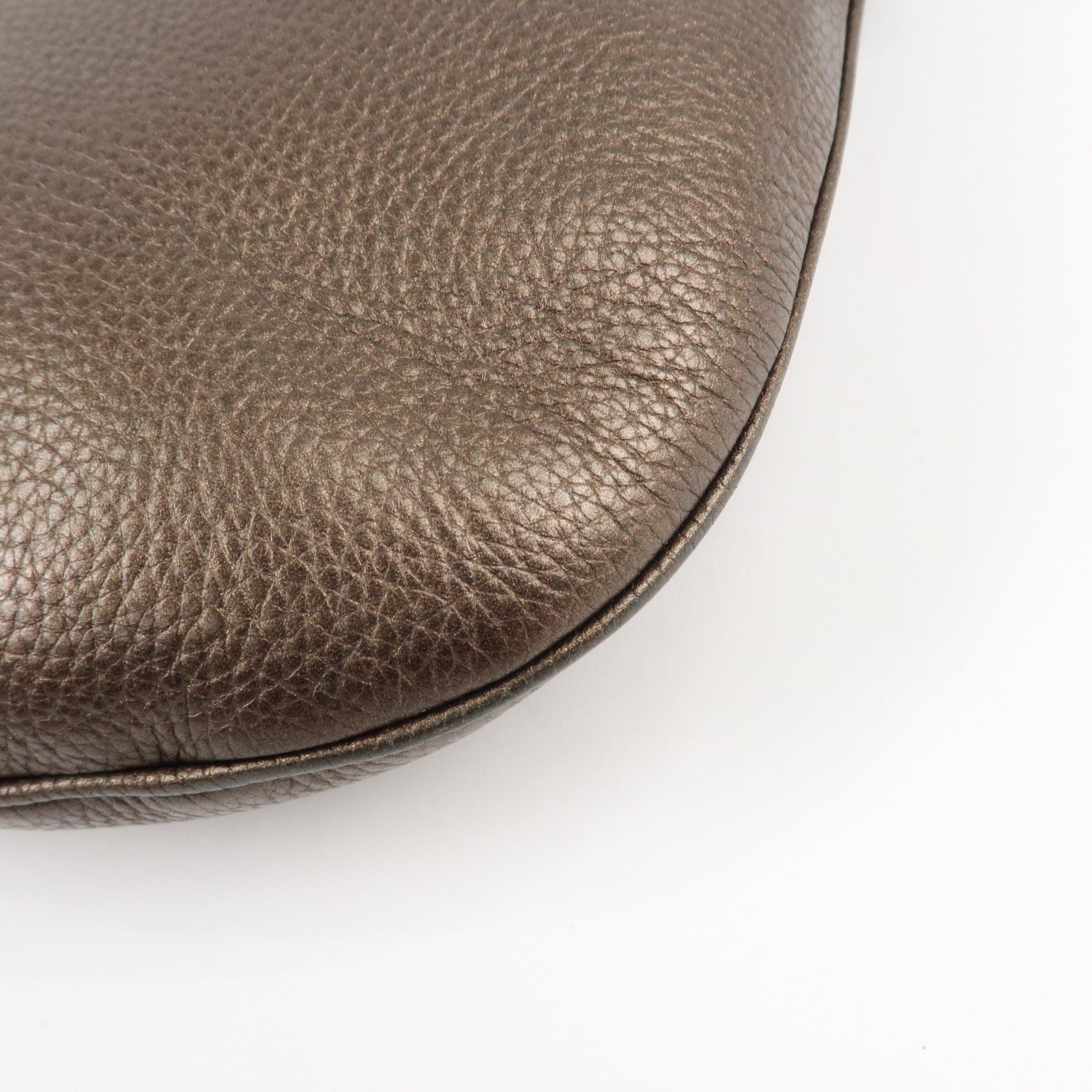 LOEWE Heritage Leather Shoulder Bag Brown *Outlet Used