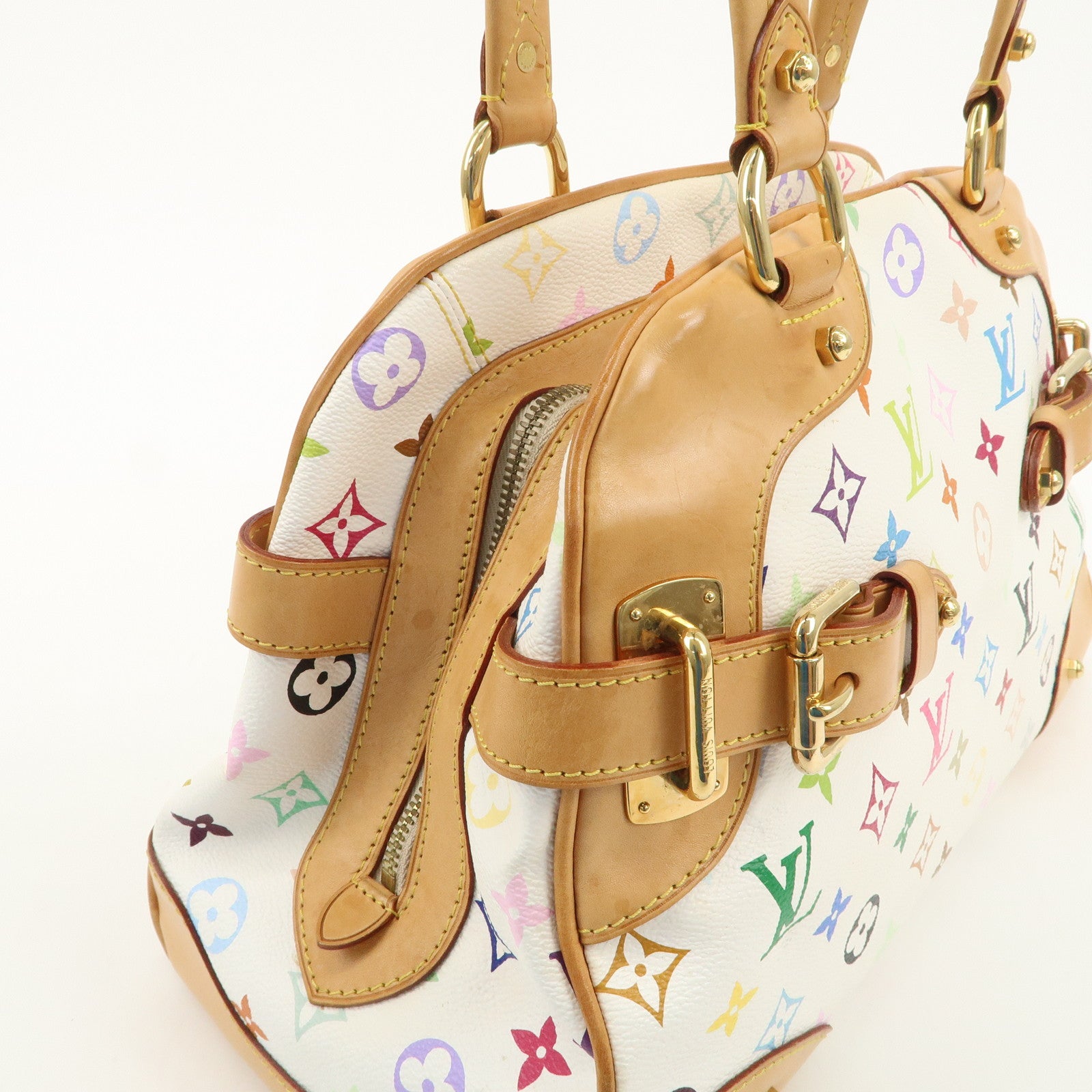 Louis Vuitton Monogram Multicolor Claudia Hand Bag M40193