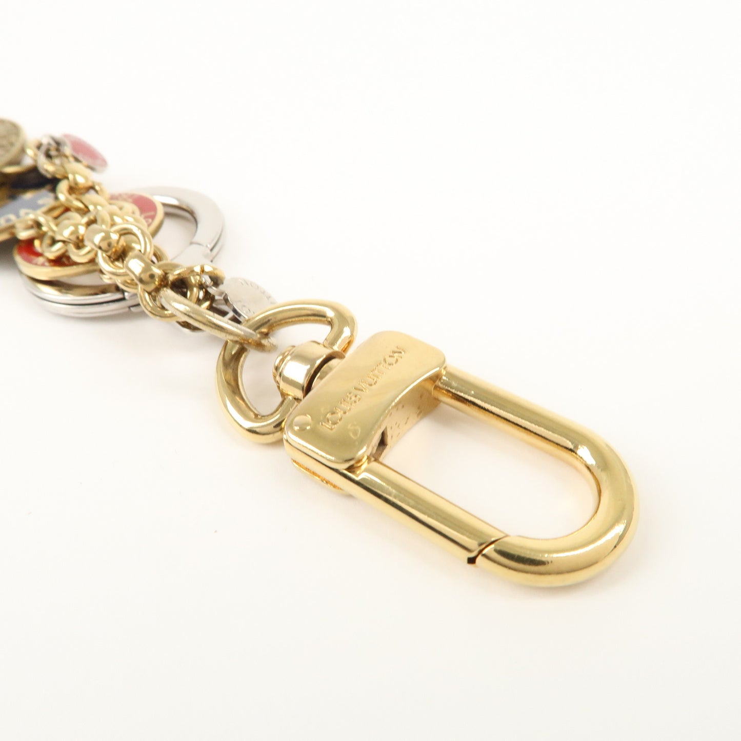 Louis Vuitton Porte Cles Chene T&B Bag Charm Key Holder M60076