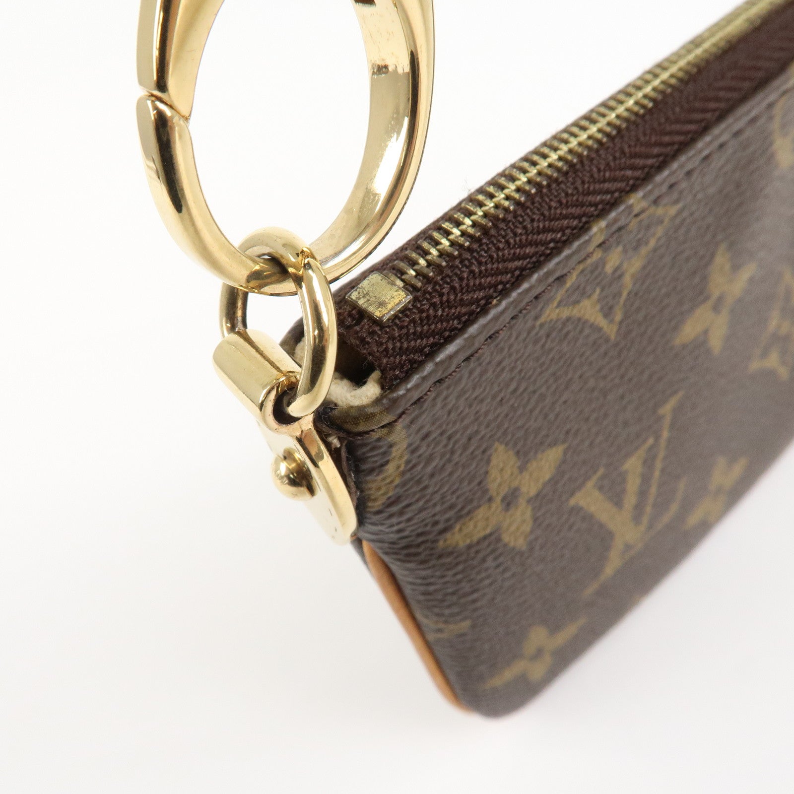 Louis Vuitton Monogram Pochette Milla PM Mini Pouch M60095 Used