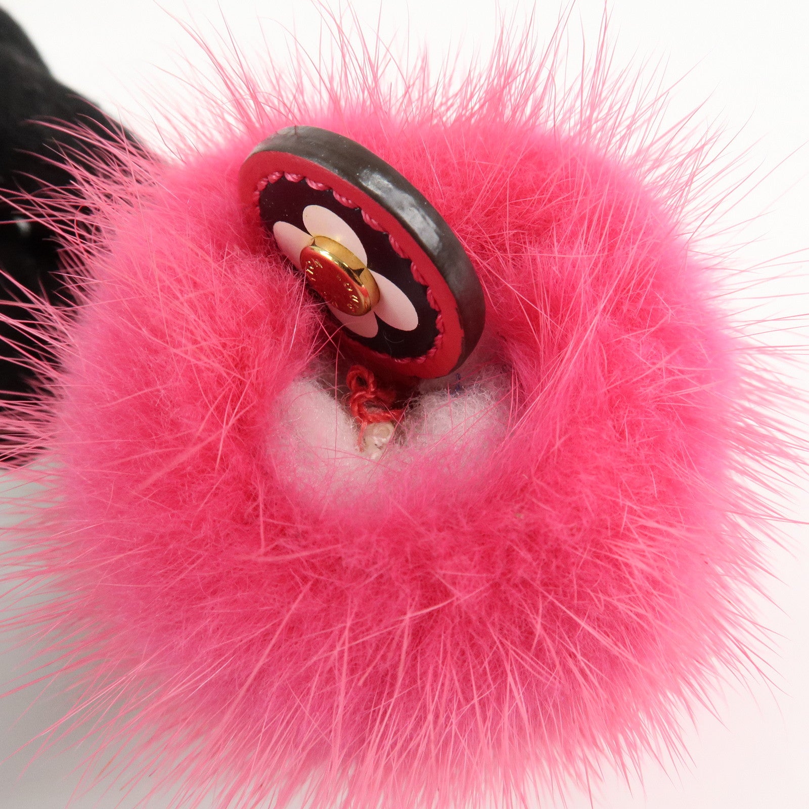 Louis Vuitton Porte Cles Mother's Day Fur Bag Charm Rabbit M62571 Used