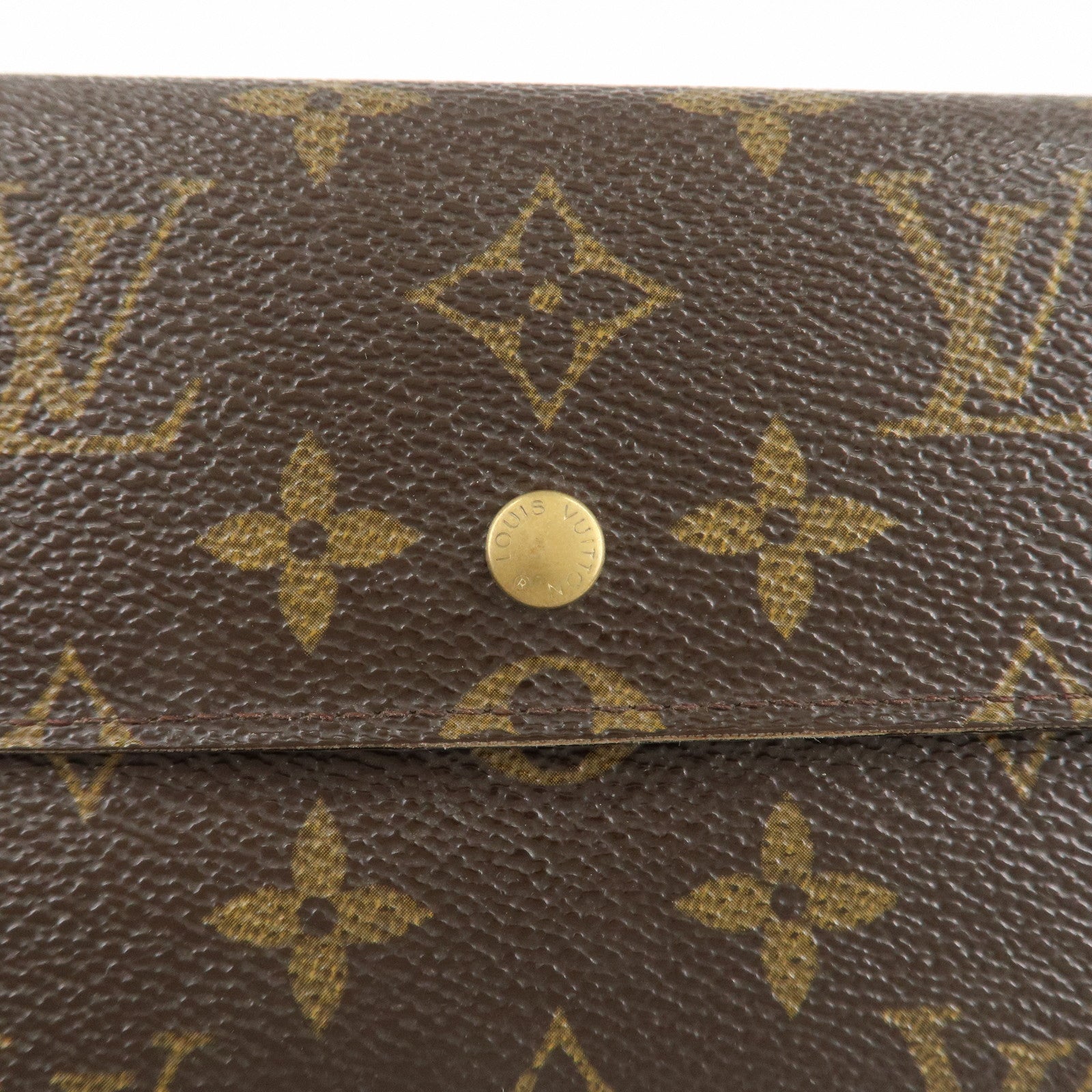 Louis Vuitton Monogram Porte Tresor International Wallet M61215