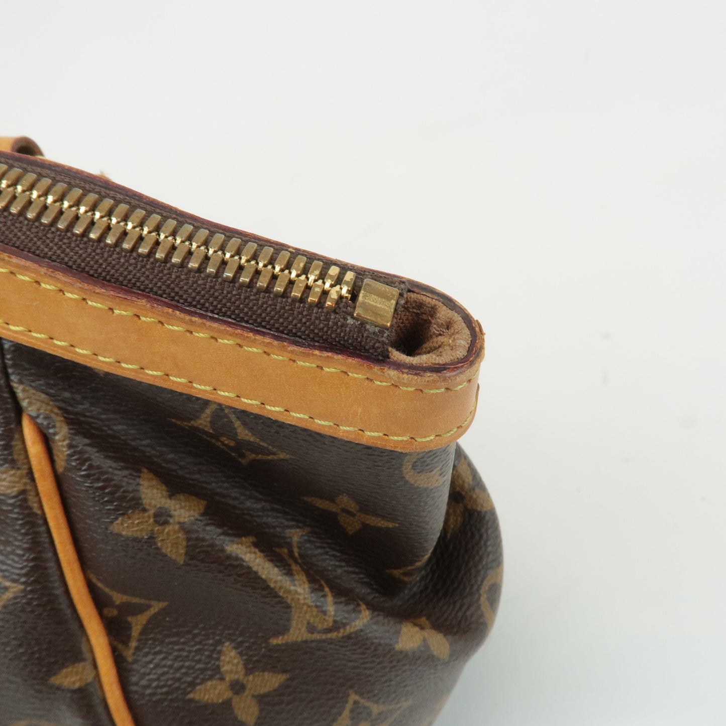 Louis Vuitton Monogram Tivoli PM Hand Bag Brown M40143