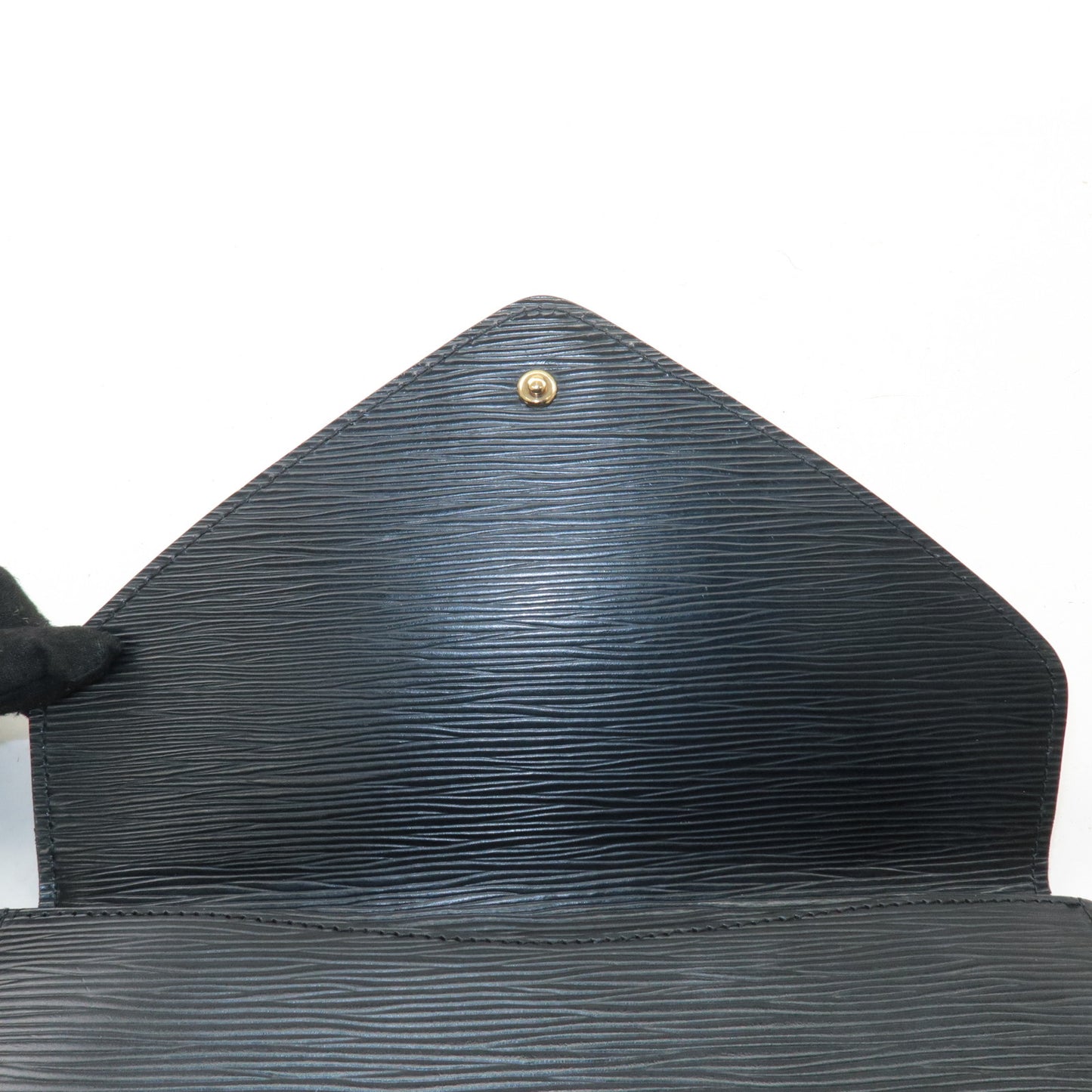 Louis Vuitton Epi Art Deco Clutch Bag Noir Black M52632