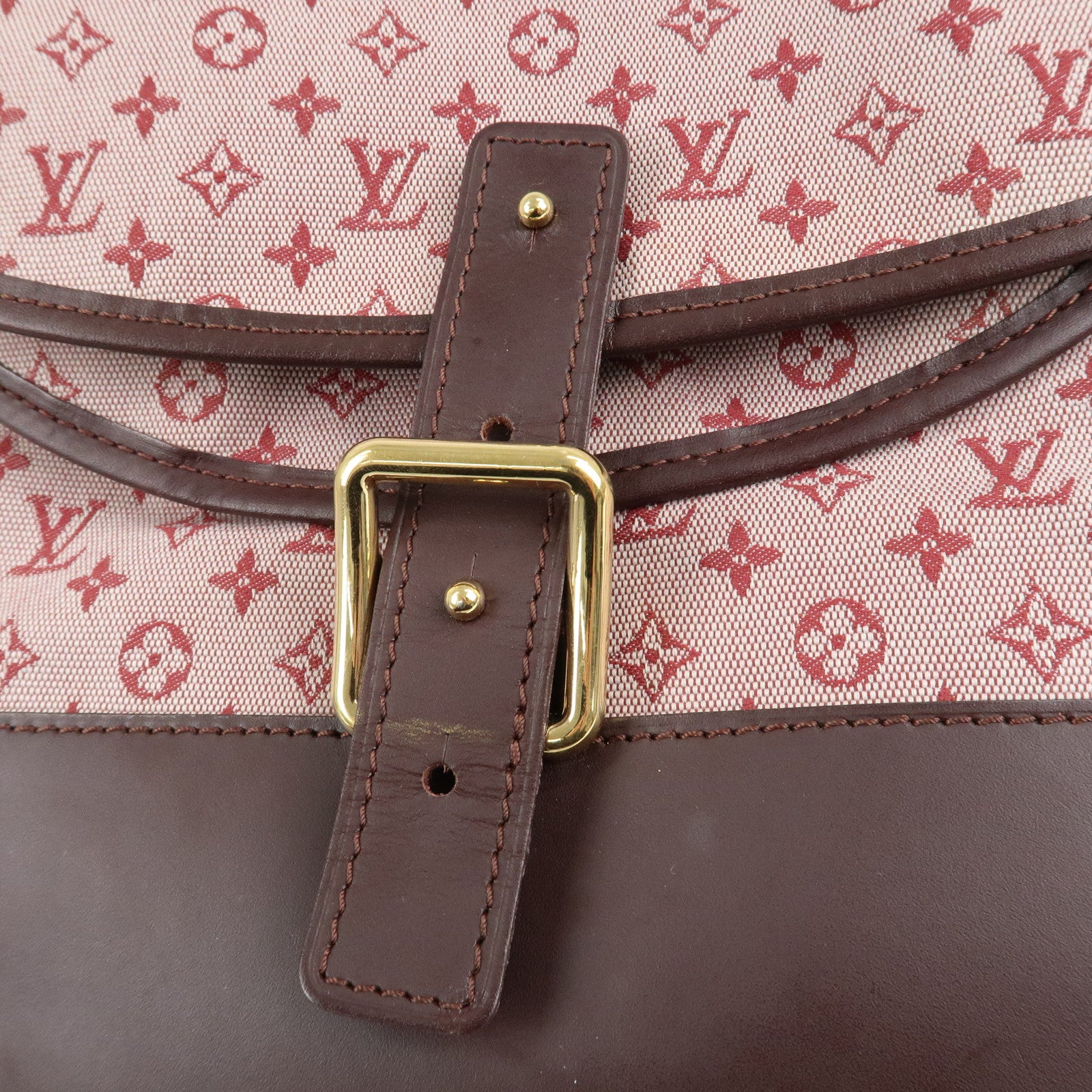 Louis Vuitton Monogram Mini Berangere Shoulder Bag Cerise M92671 Used