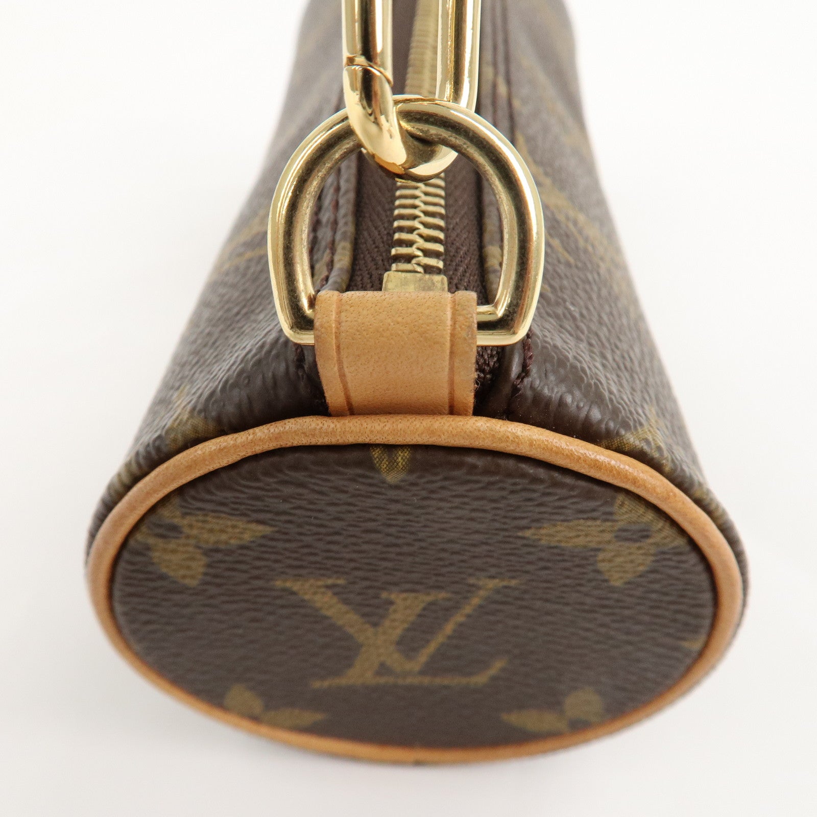 Louis Vuitton Monogram Mini Pouch for Papillon Bag Brown