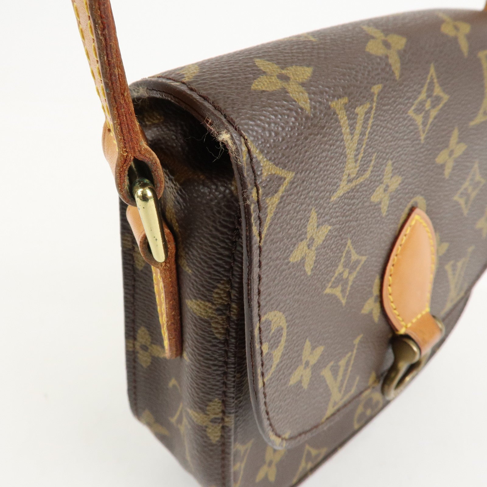 Louis Vuitton Monogram Mini Saint Cloud Shoulder Bag M51244