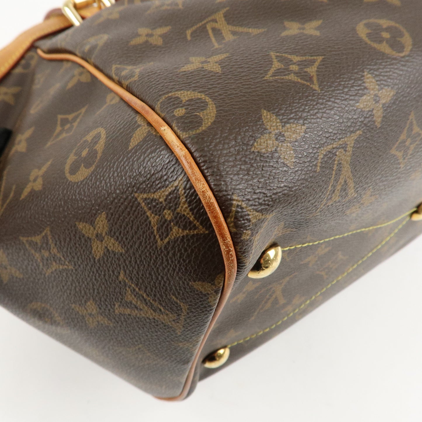 Louis Vuitton Monogram Tivoli GM Shoulder Bag Brown  M40144