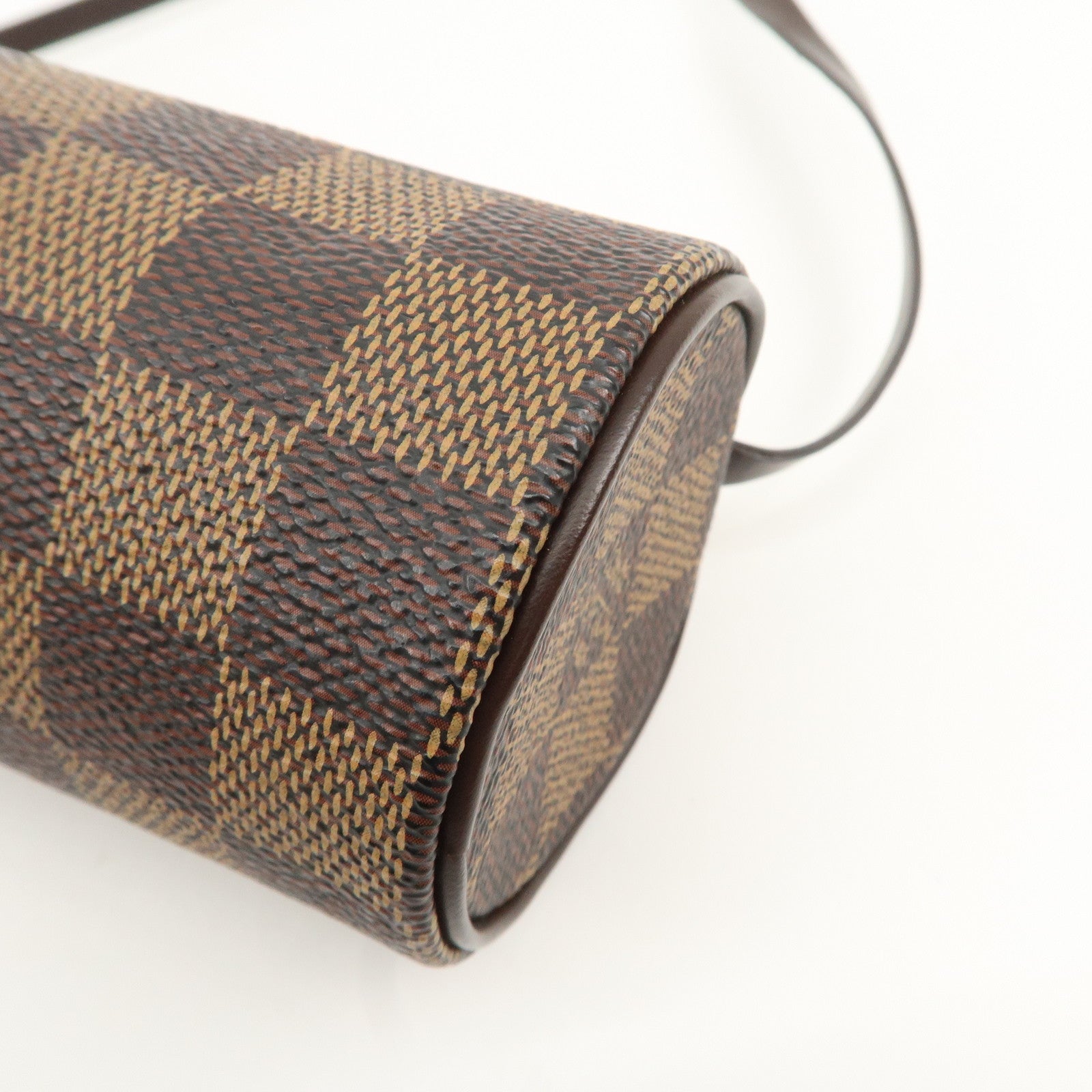 Louis Vuitton Damier Mini Pouch for Papillon Bag Brown Used