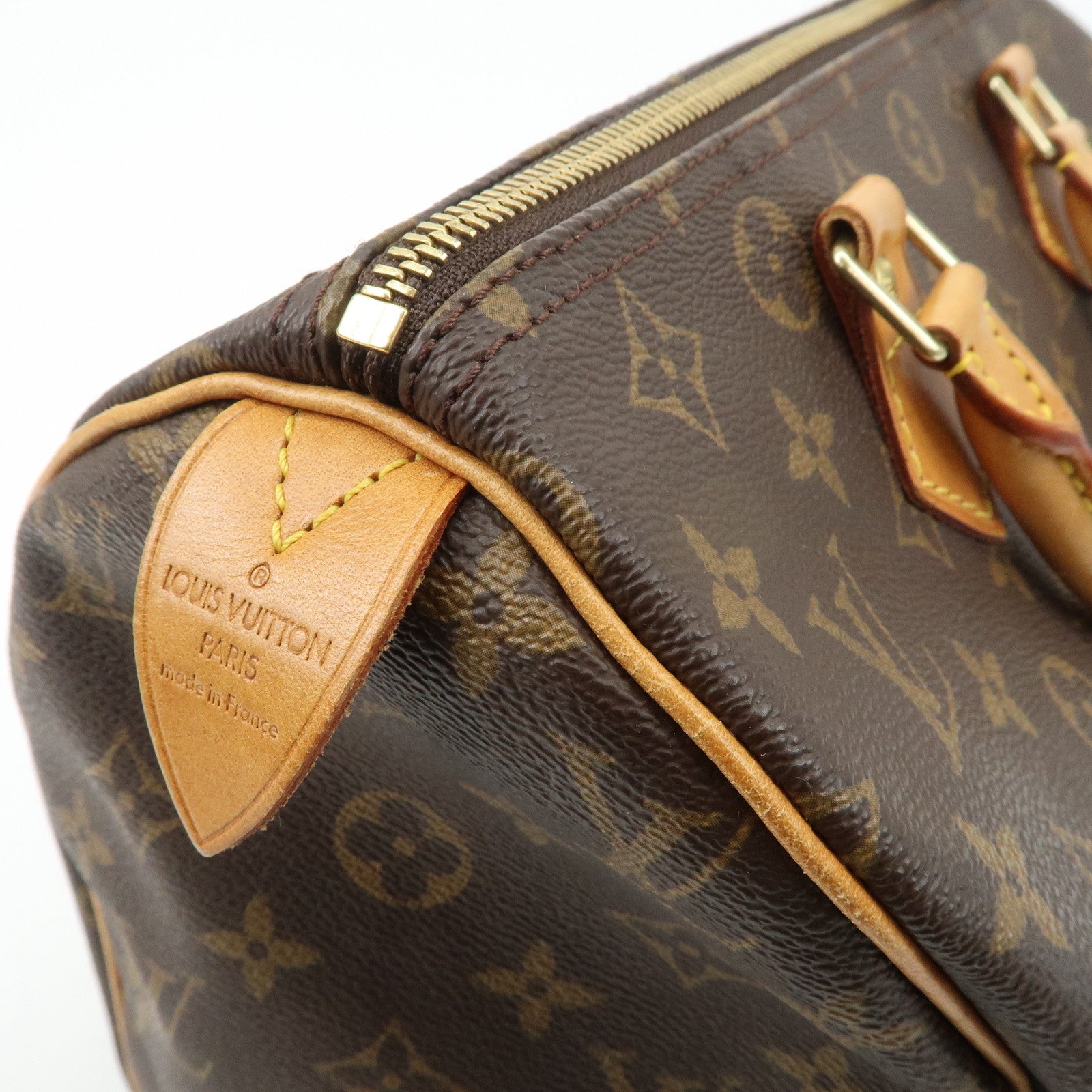 Louis Vuitton Monogram Speedy 30 Hand Bag Boston Bag M41526